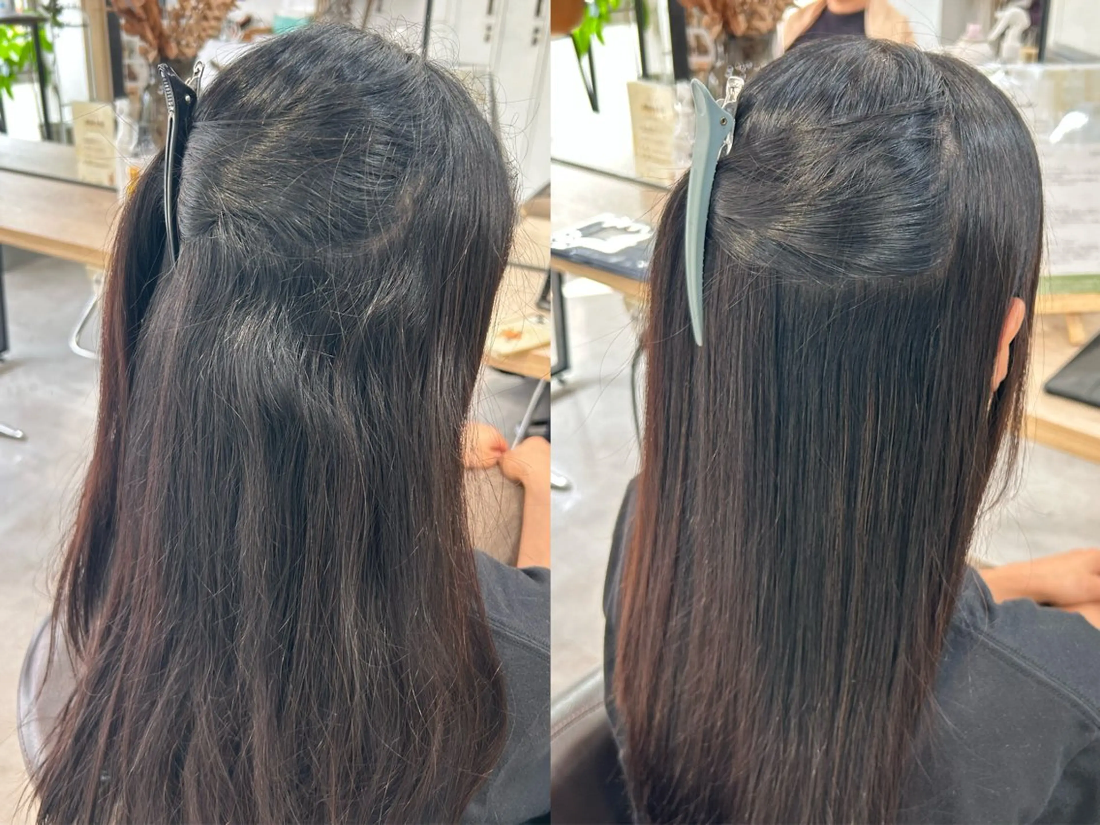 ロング 縮毛矯正 光を纏うツヤ感ロング Natsuki🪽のヘアスタイル