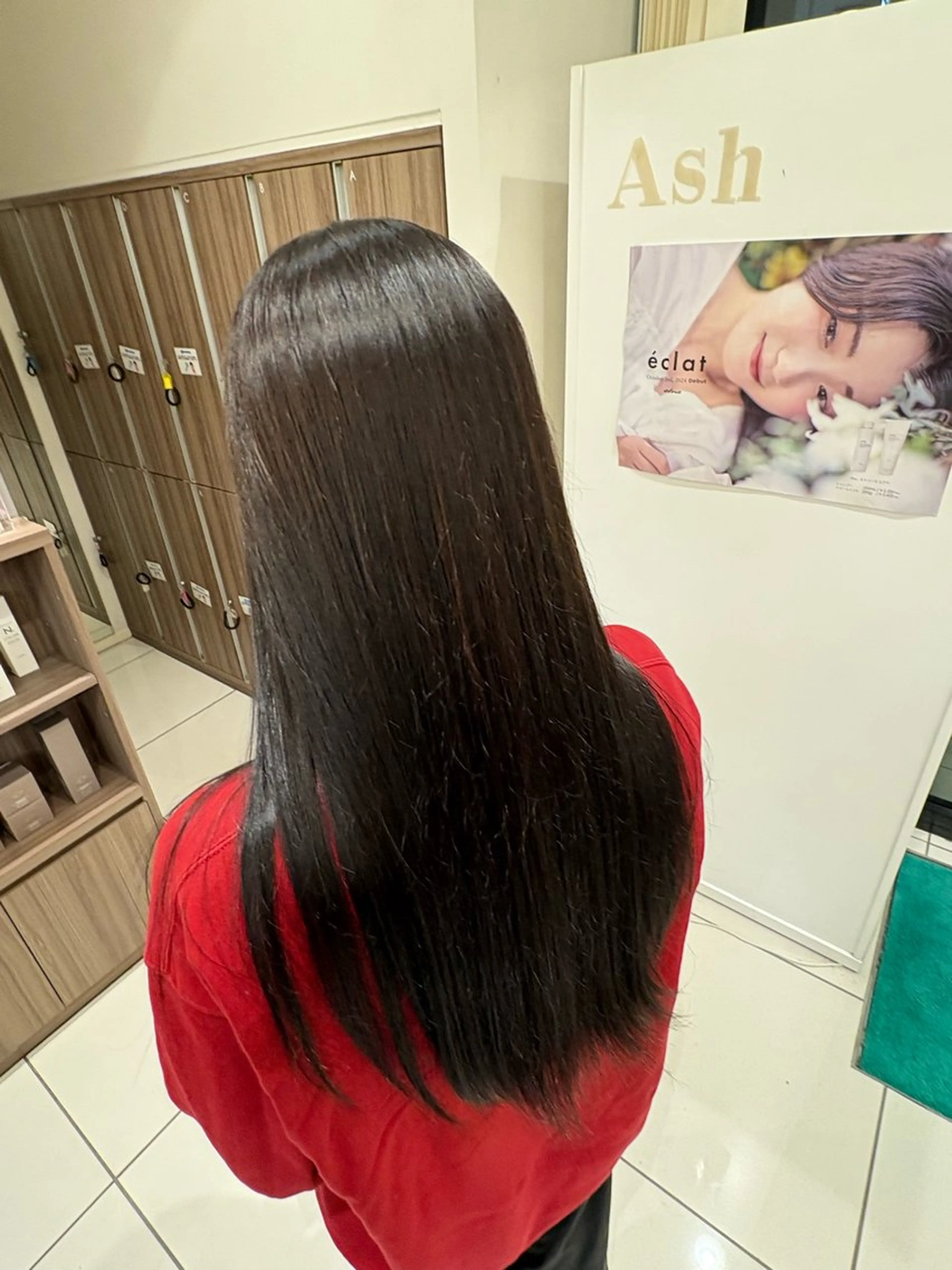 ロング アッシュ アッシュグレー アッシュグレージュ ヘアカラー 艶感カラー✨ こうきのヘアスタイル