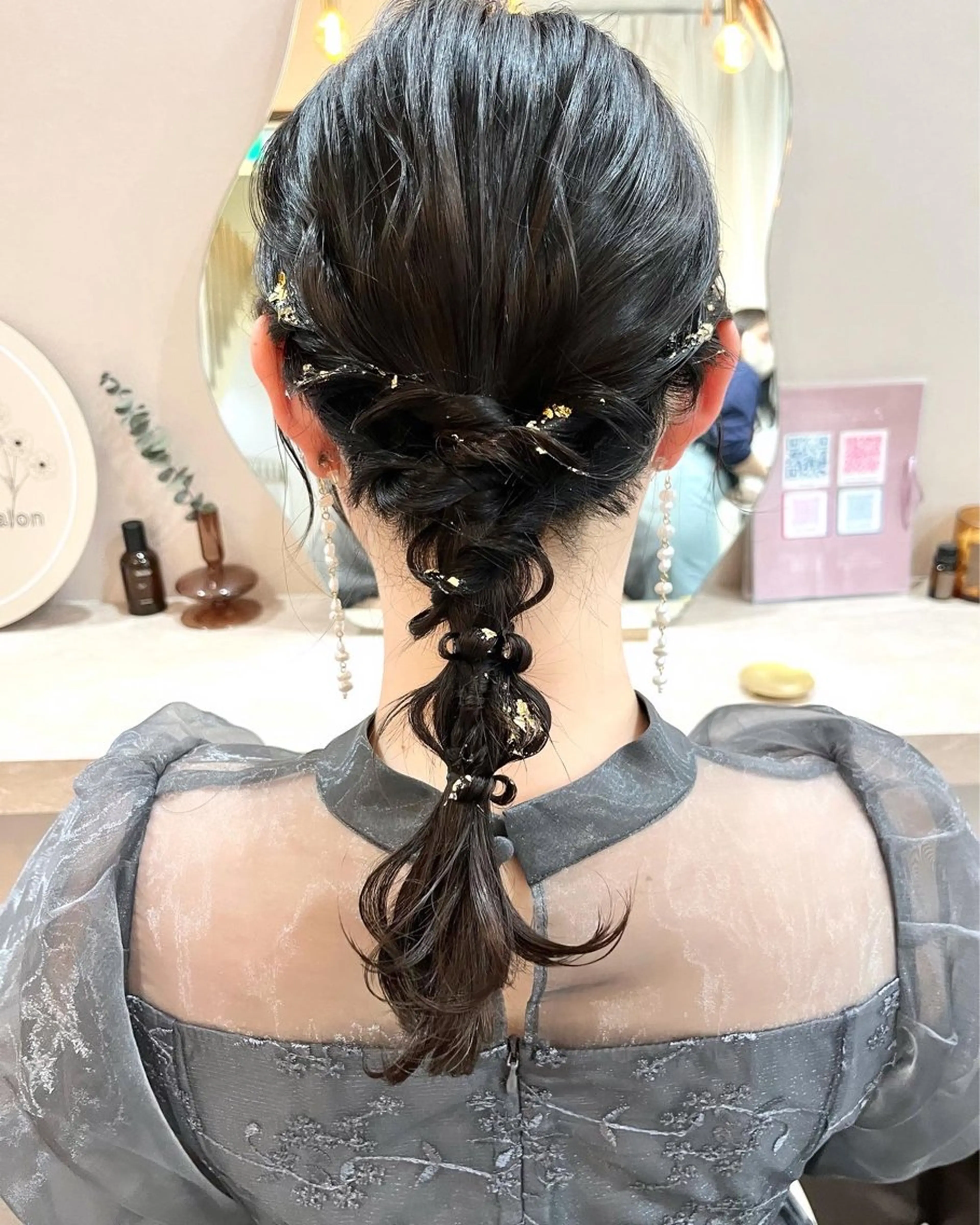 ヘアアレンジ ヘアセット Mila Akariのヘアスタイル