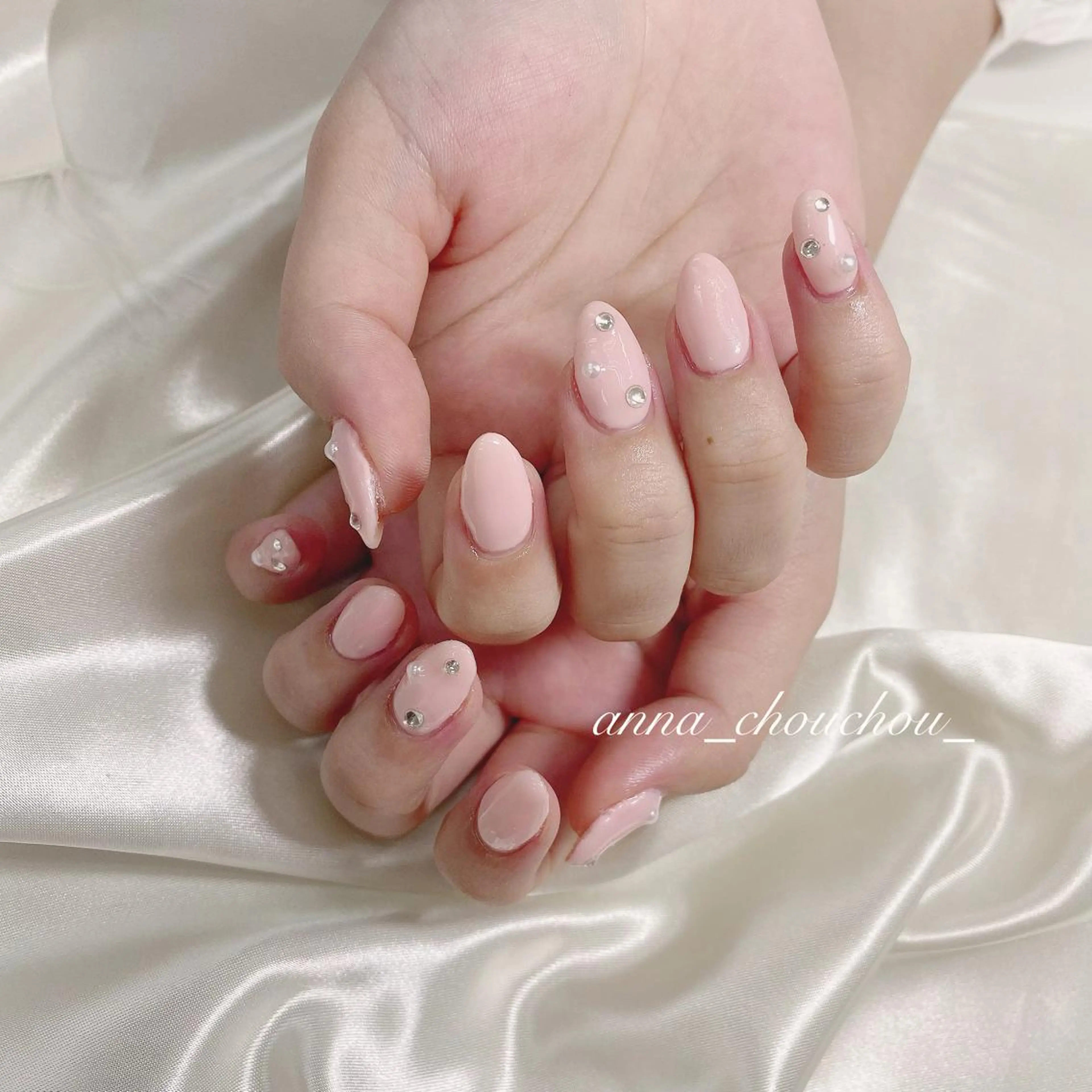 ネイル ワンカラーネイル ハンドネイル Anna Sano⭐️のネイルデザイン