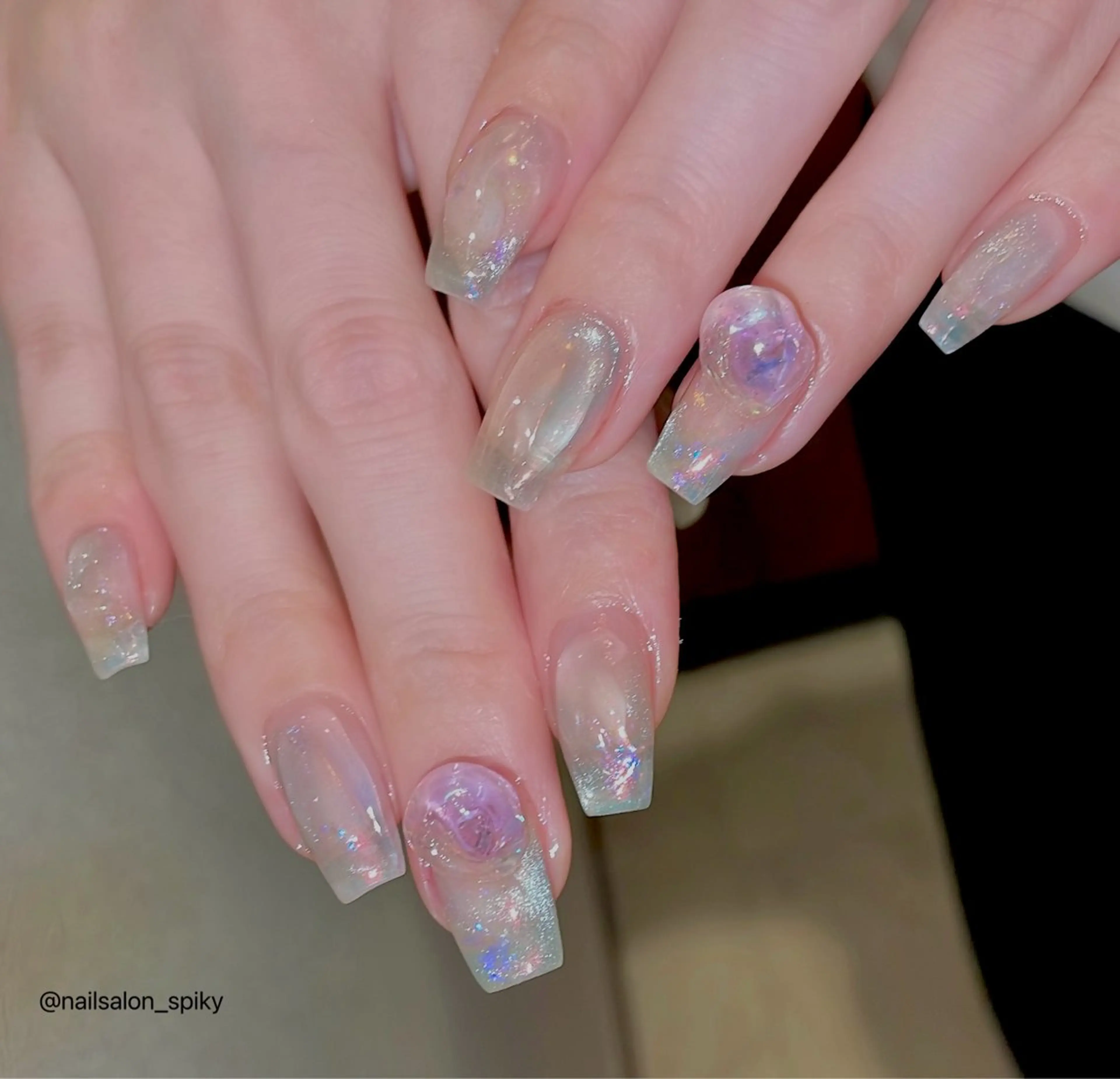 ネイル Spiky とうげ ふうかのネイルデザイン