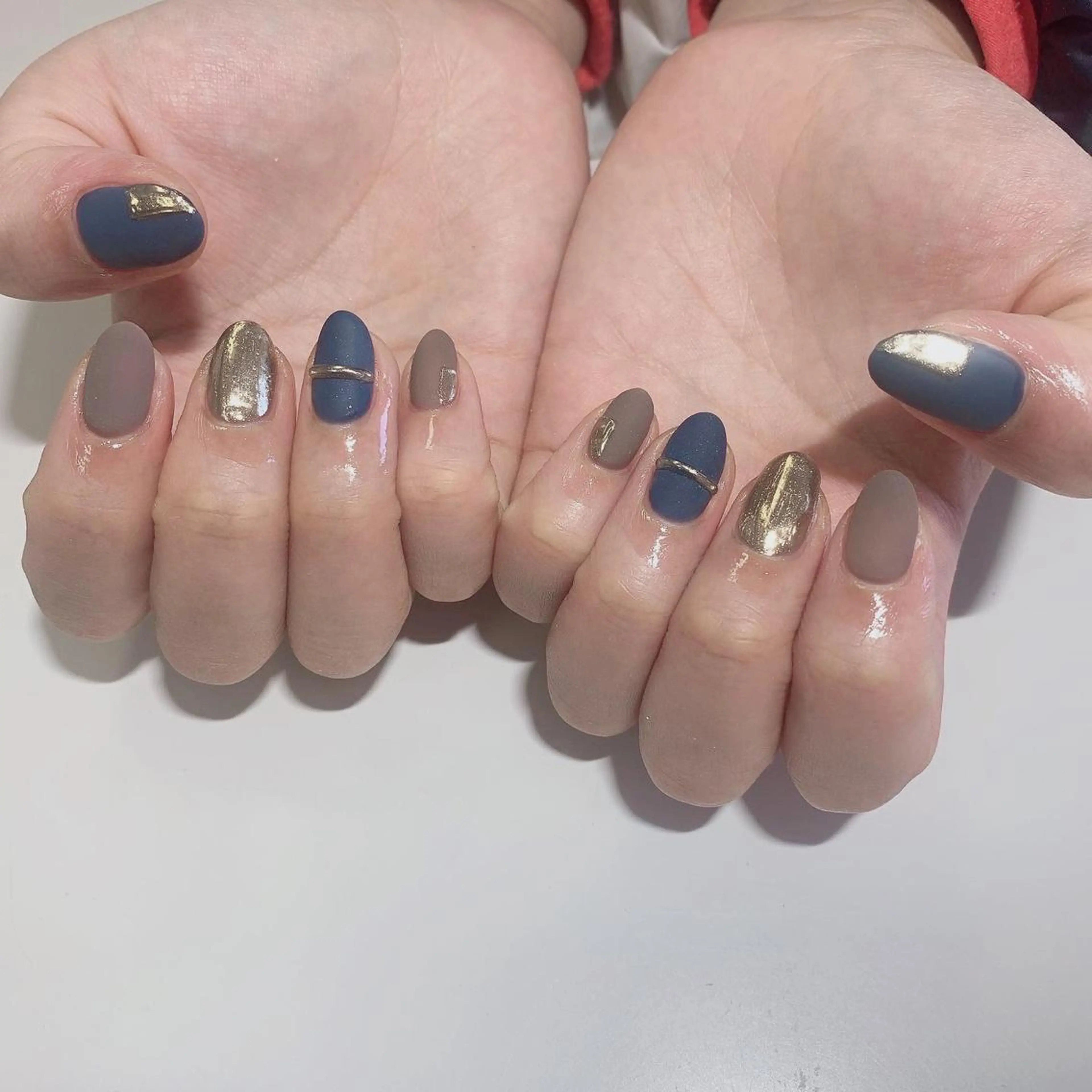 ネイル マットネイル Ally's Nailのネイルデザイン