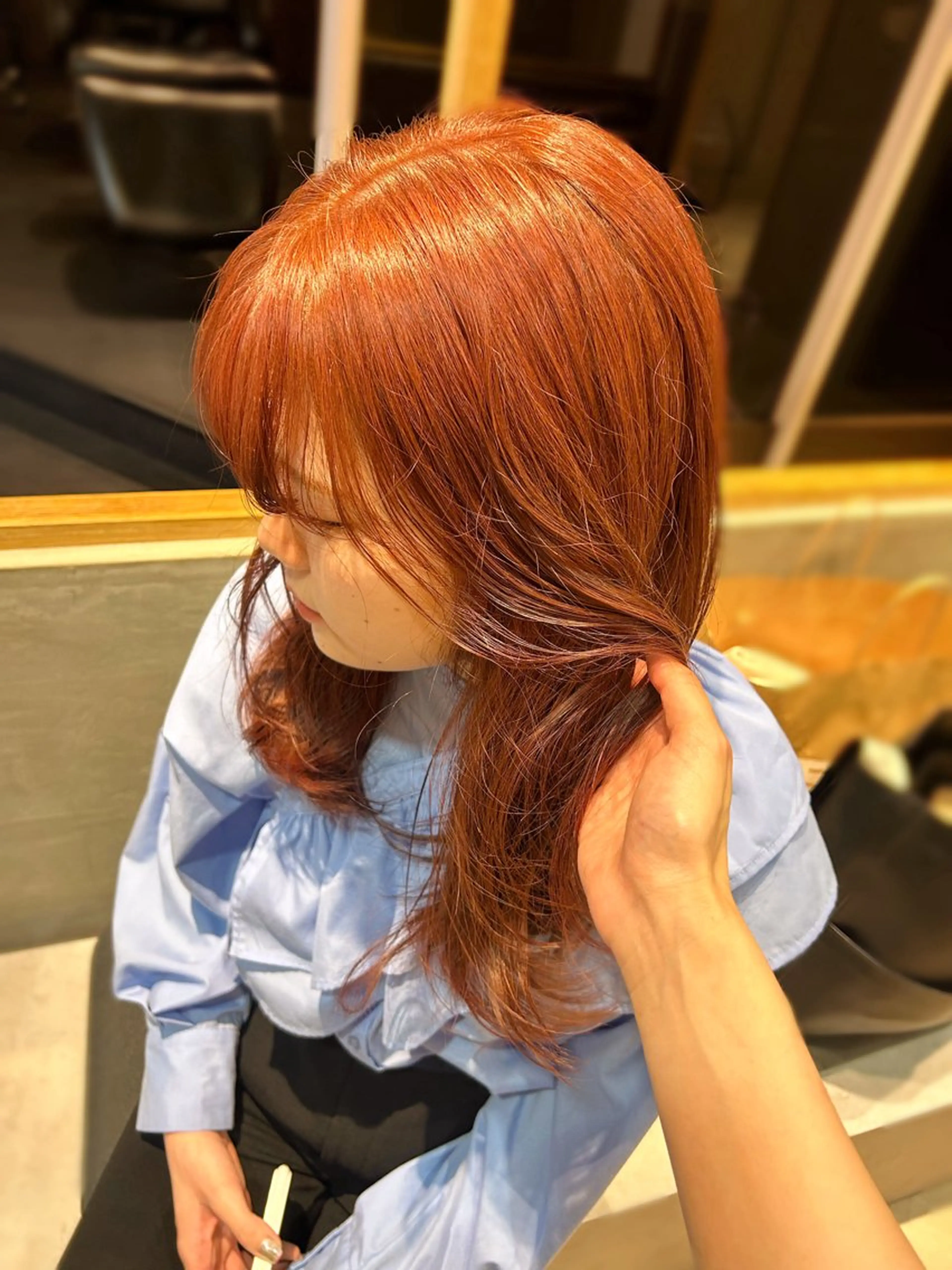 カラー ヘアカラー このか/似合わせ/ 透明感/ダブルカラーのヘアスタイル