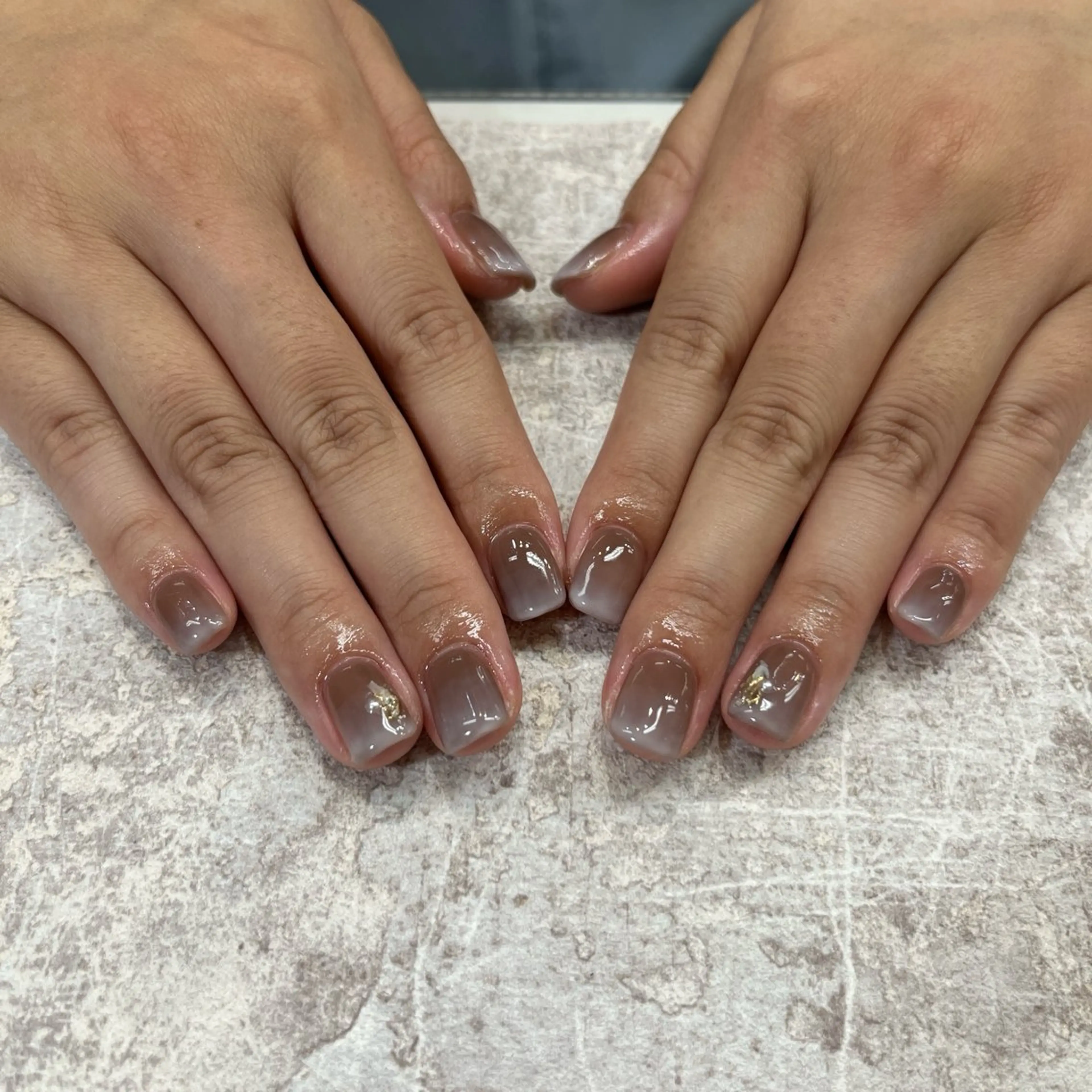 ネイル ハンドネイル 大島 玲奈のネイルデザイン