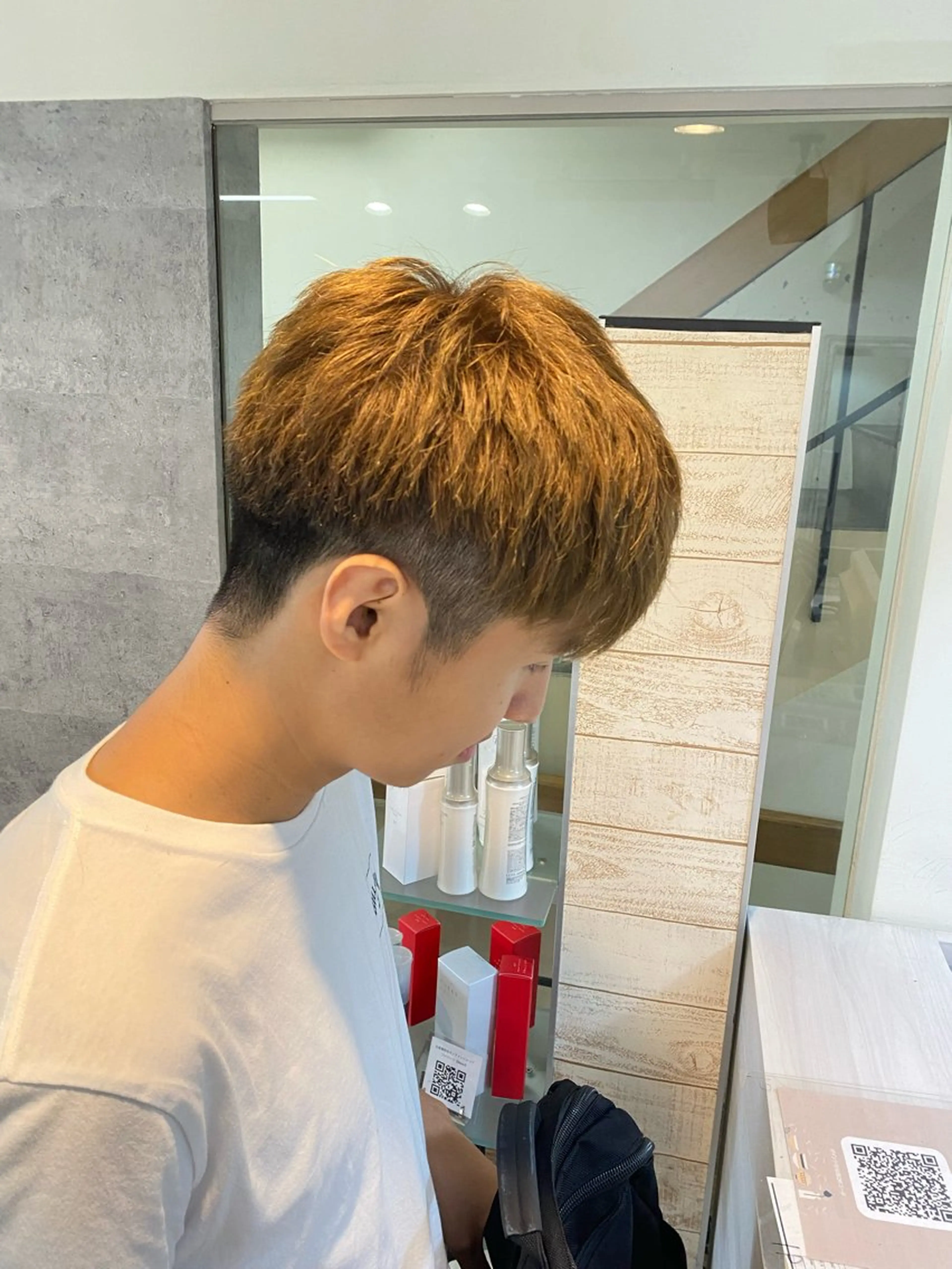 メンズ 金城 二千夏のヘアスタイル