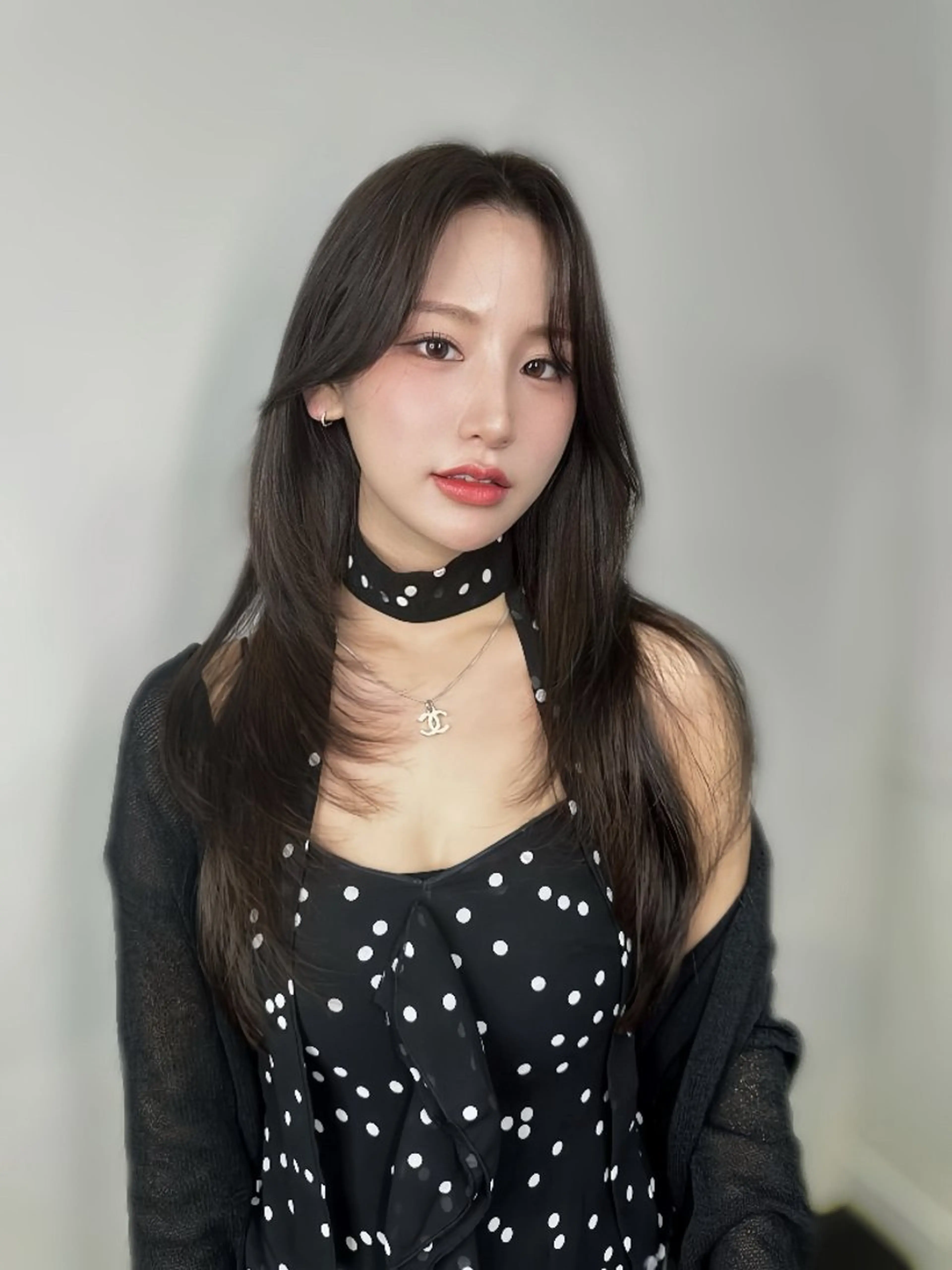 ロング カラー レイヤーカット ワンホンレイヤー ワンホンヘア カット ヘアカラー トリートメント ワンホンヘア ケラチン/Kaitoのヘアスタイル