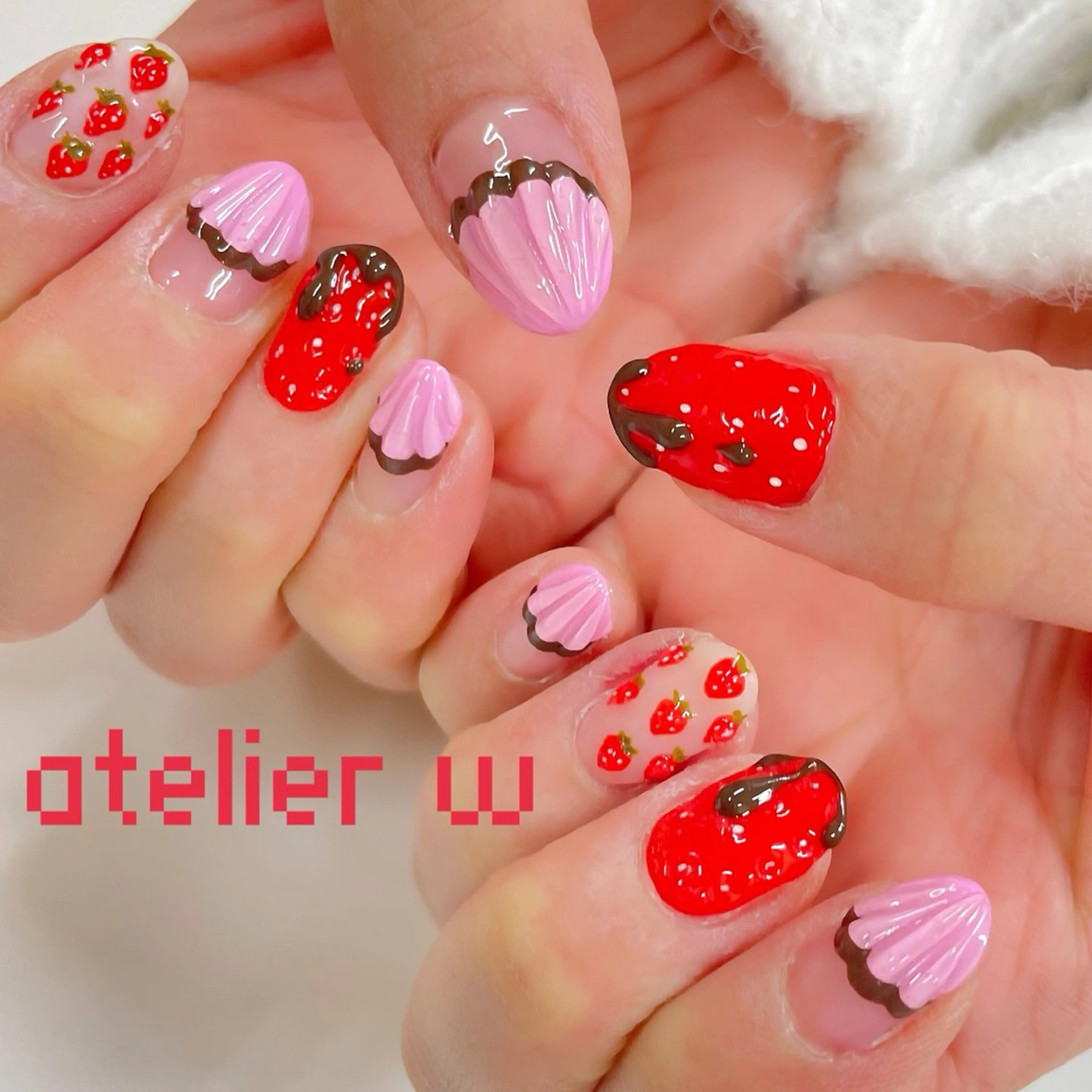 ネイル ハンドネイル atelier w/tetoro所属・高橋 わかなのネイルデザイン