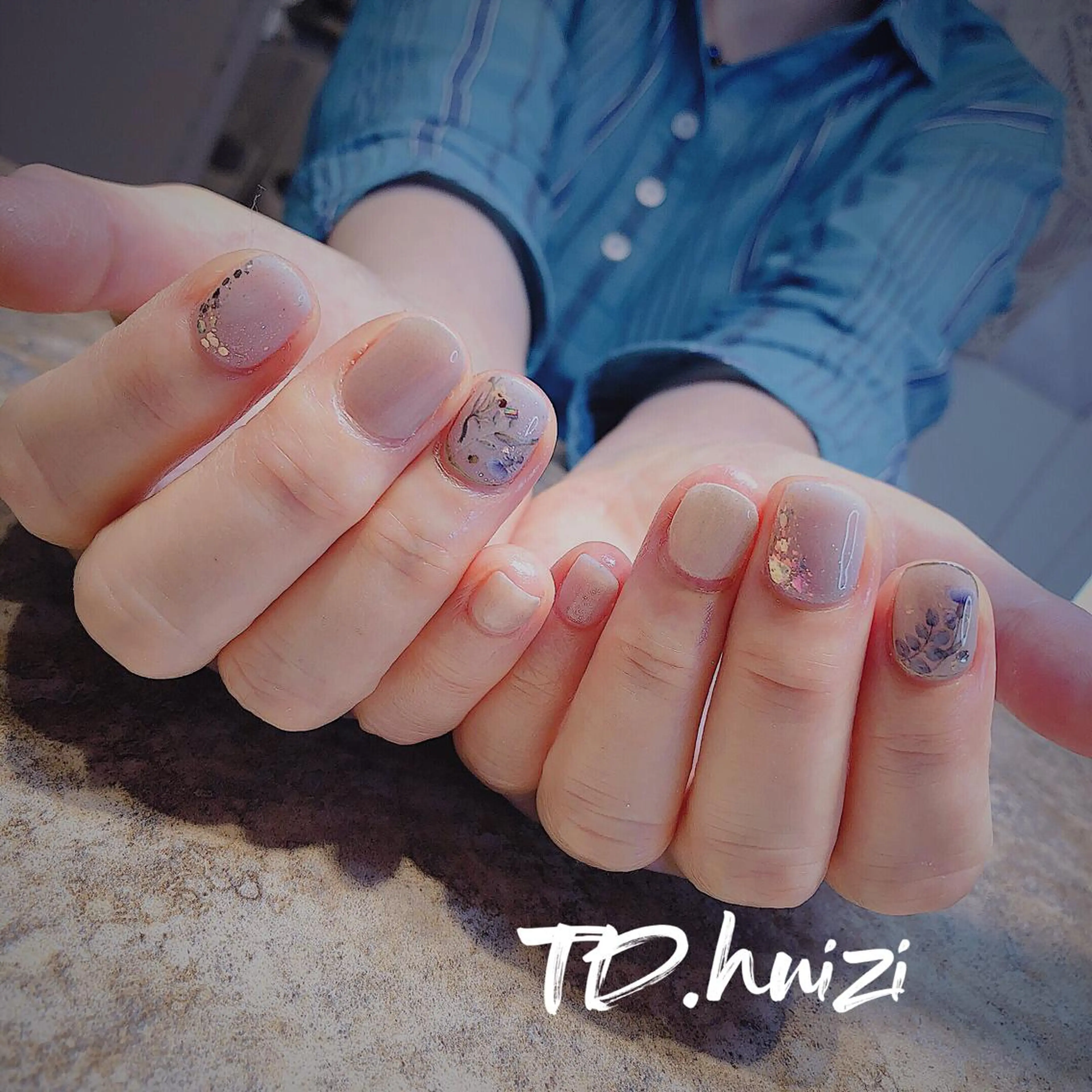 ショート めぐみのネイルサロン 惠のネイルデザイン