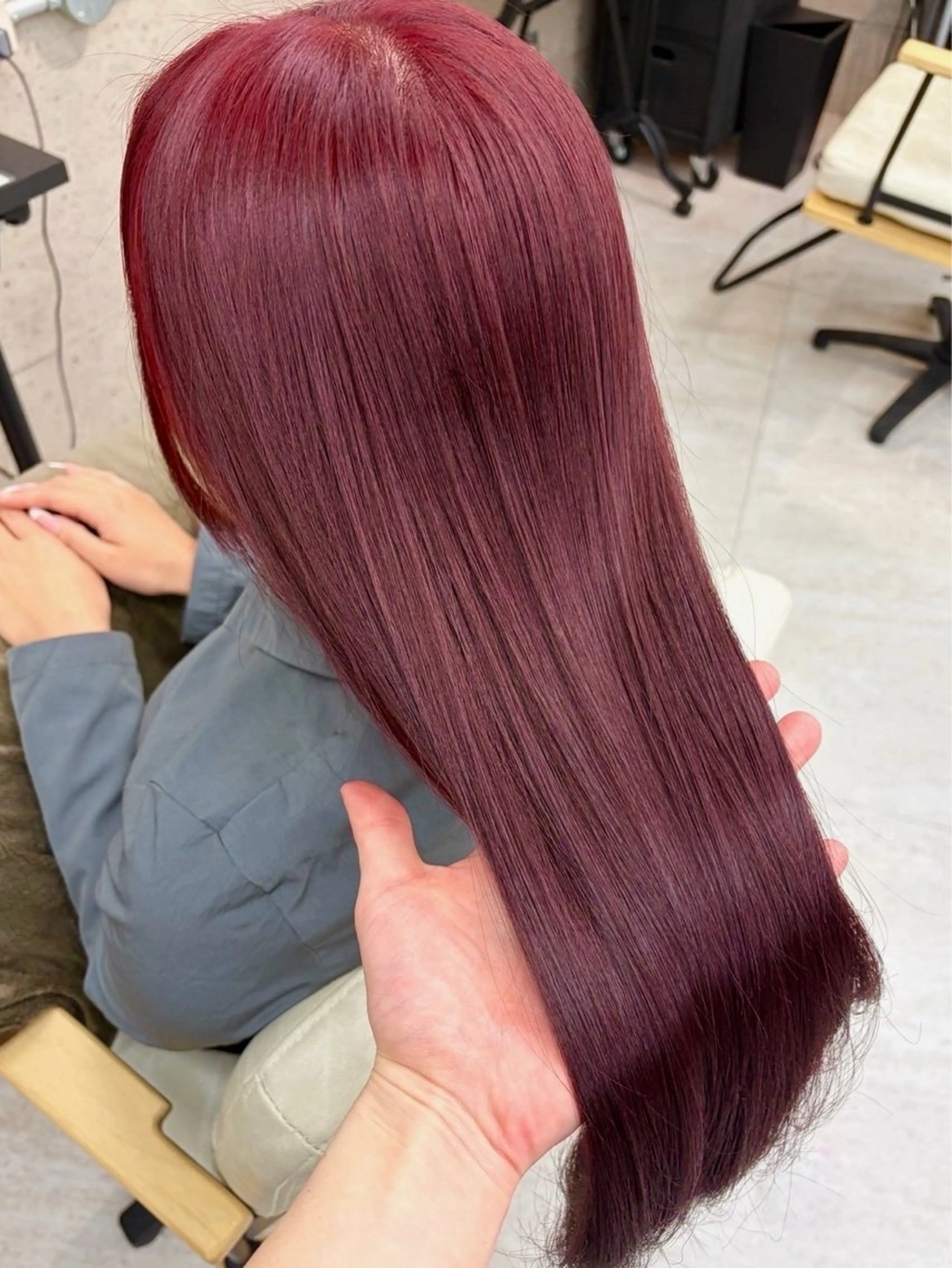 似合わせカット＋美髪カラー＋補修ケアの写真