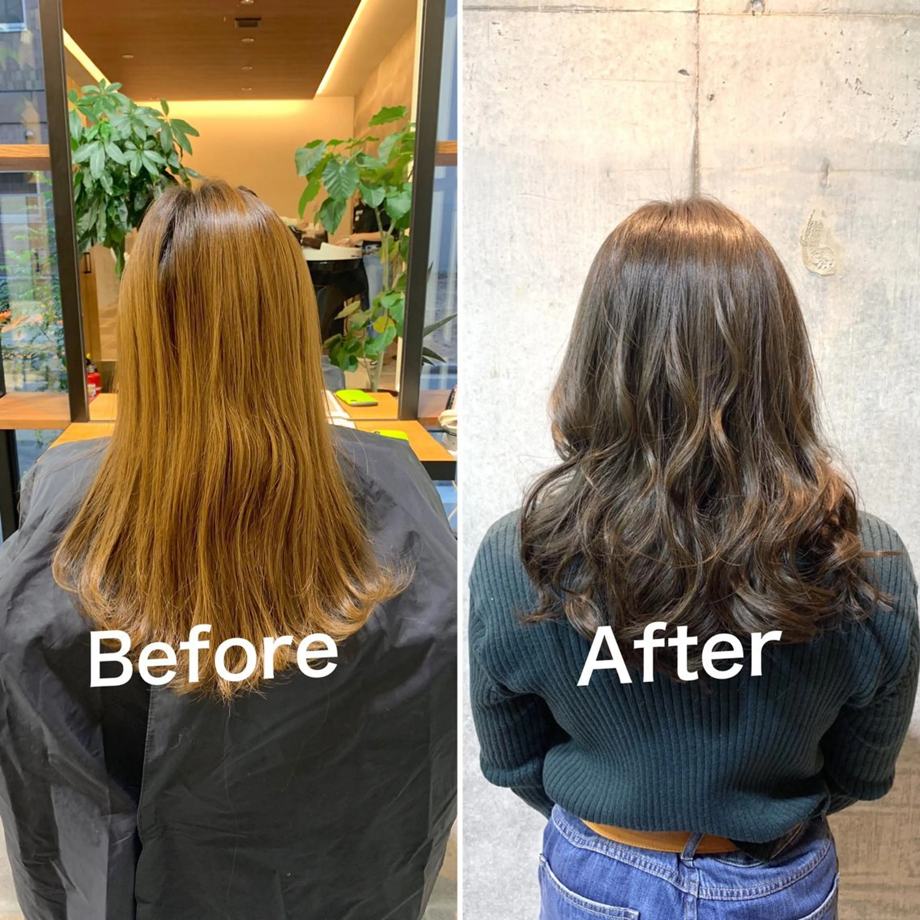 カラー カット トリートメント 佐瀬竜矢PRIMAL /portのヘアスタイル