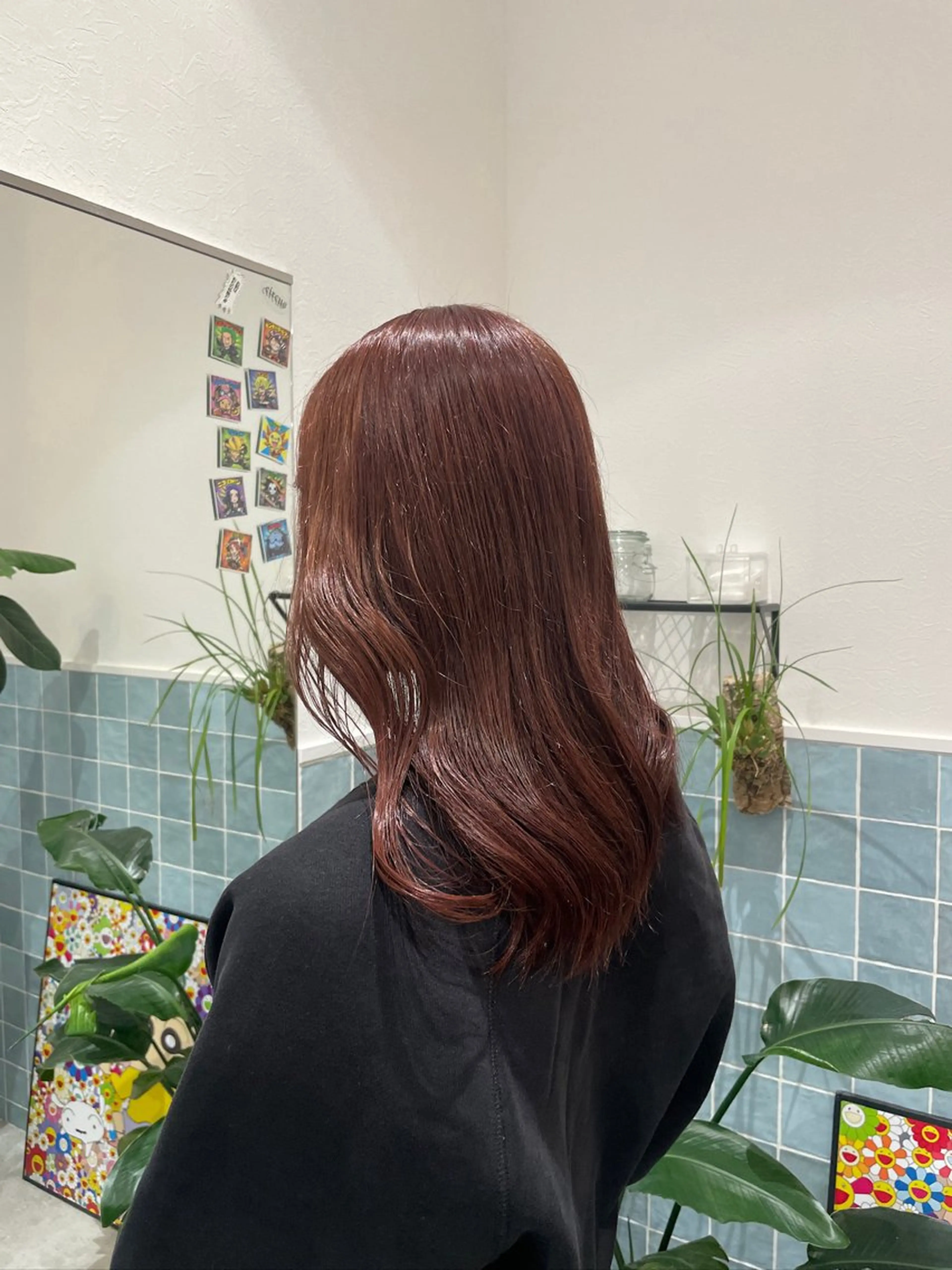 カラー ブラウンカラー ダブルカラー ピンクカラー トリートメント 🕊髪質改善 ストレート🕊まいのヘアスタイル