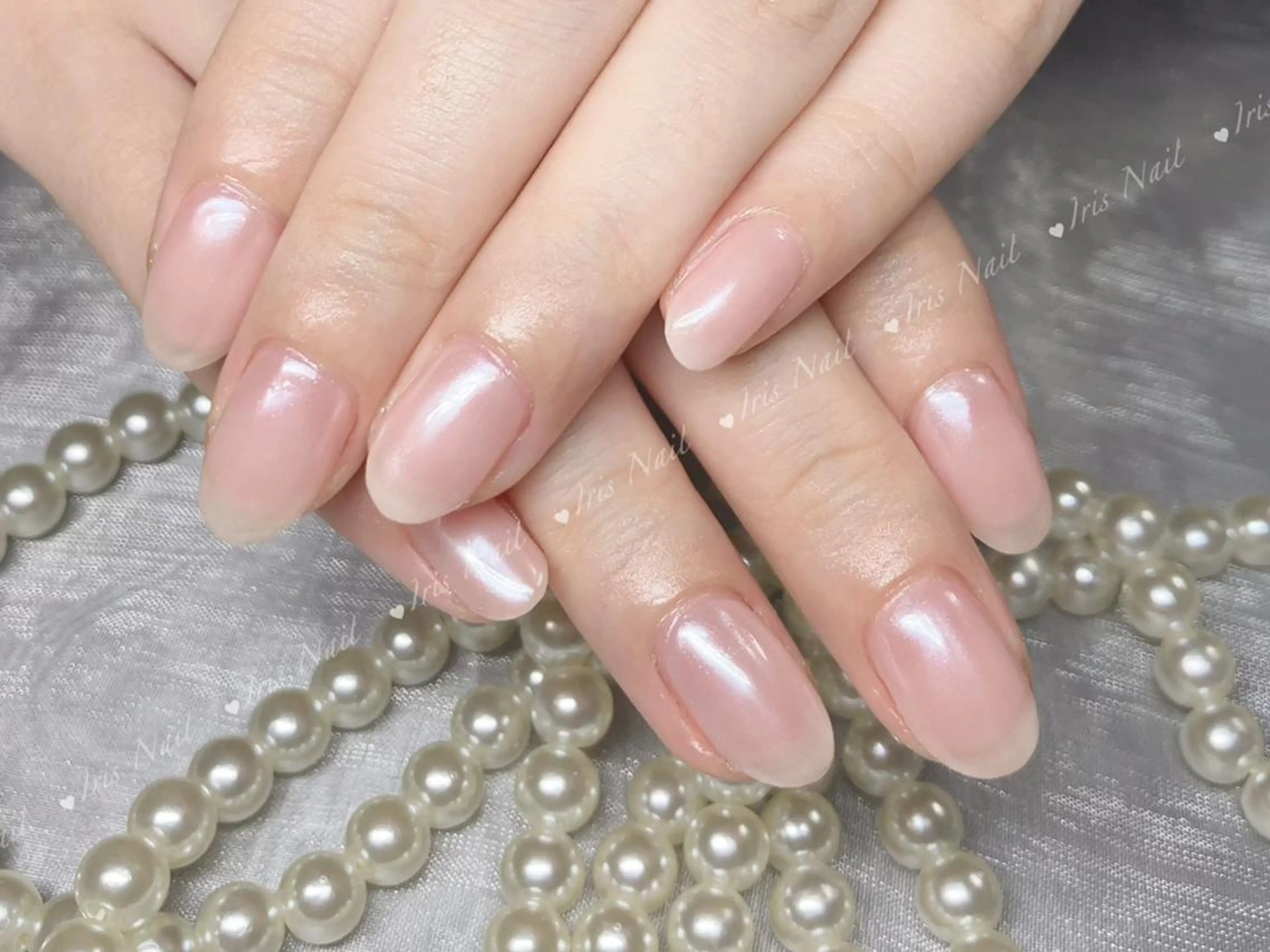 ネイル オーロラネイル ハンドネイル ハンドケア IRIS NAIL大塚のネイルデザイン