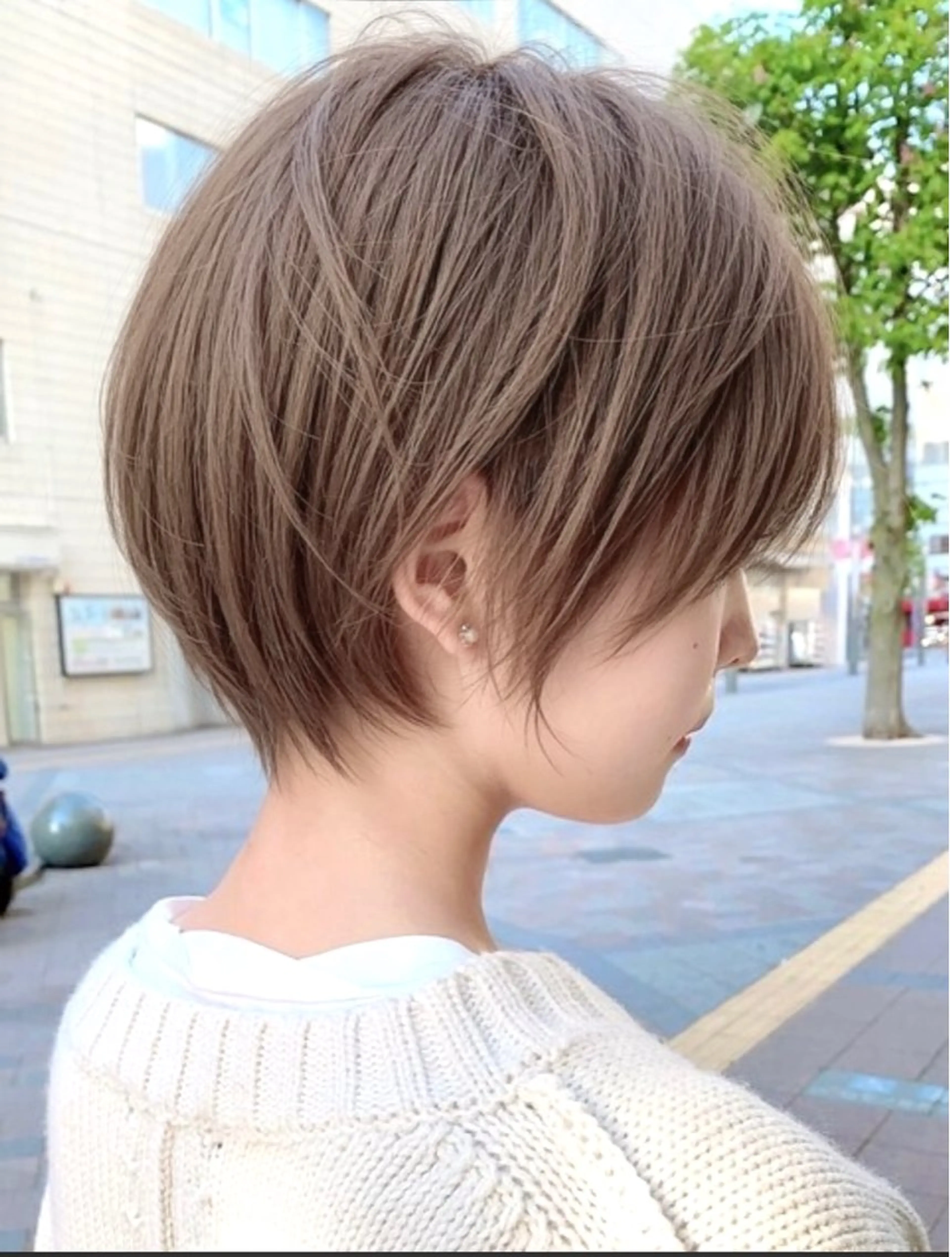 ショート カット トリートメント ヘッドスパ D.I.E.V.A錦糸町店所属・🫧清野/ショート /フェイスレイヤーのヘアスタイル