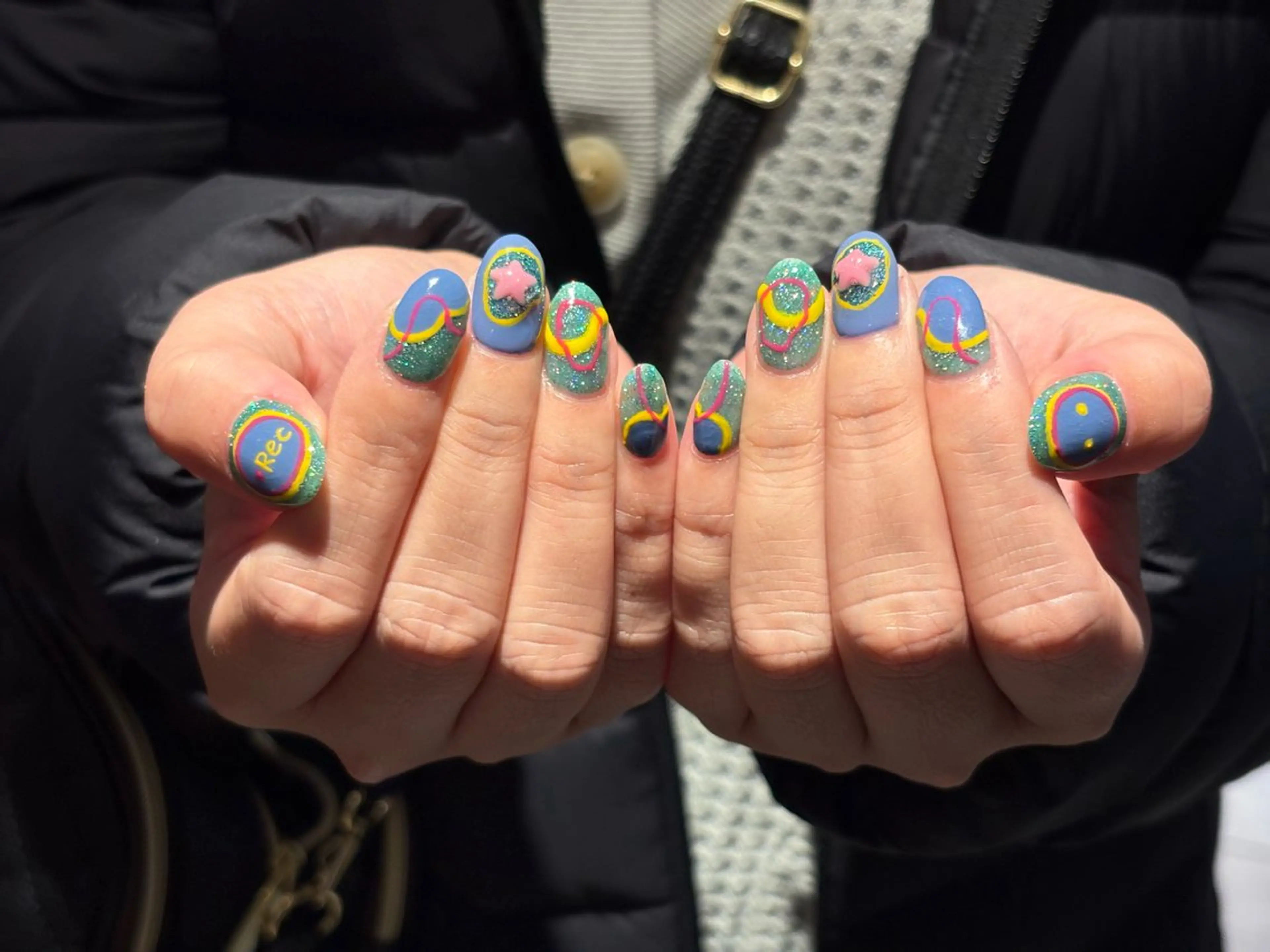 ネイル ハンドネイル 祇園 彩寧のネイルデザイン