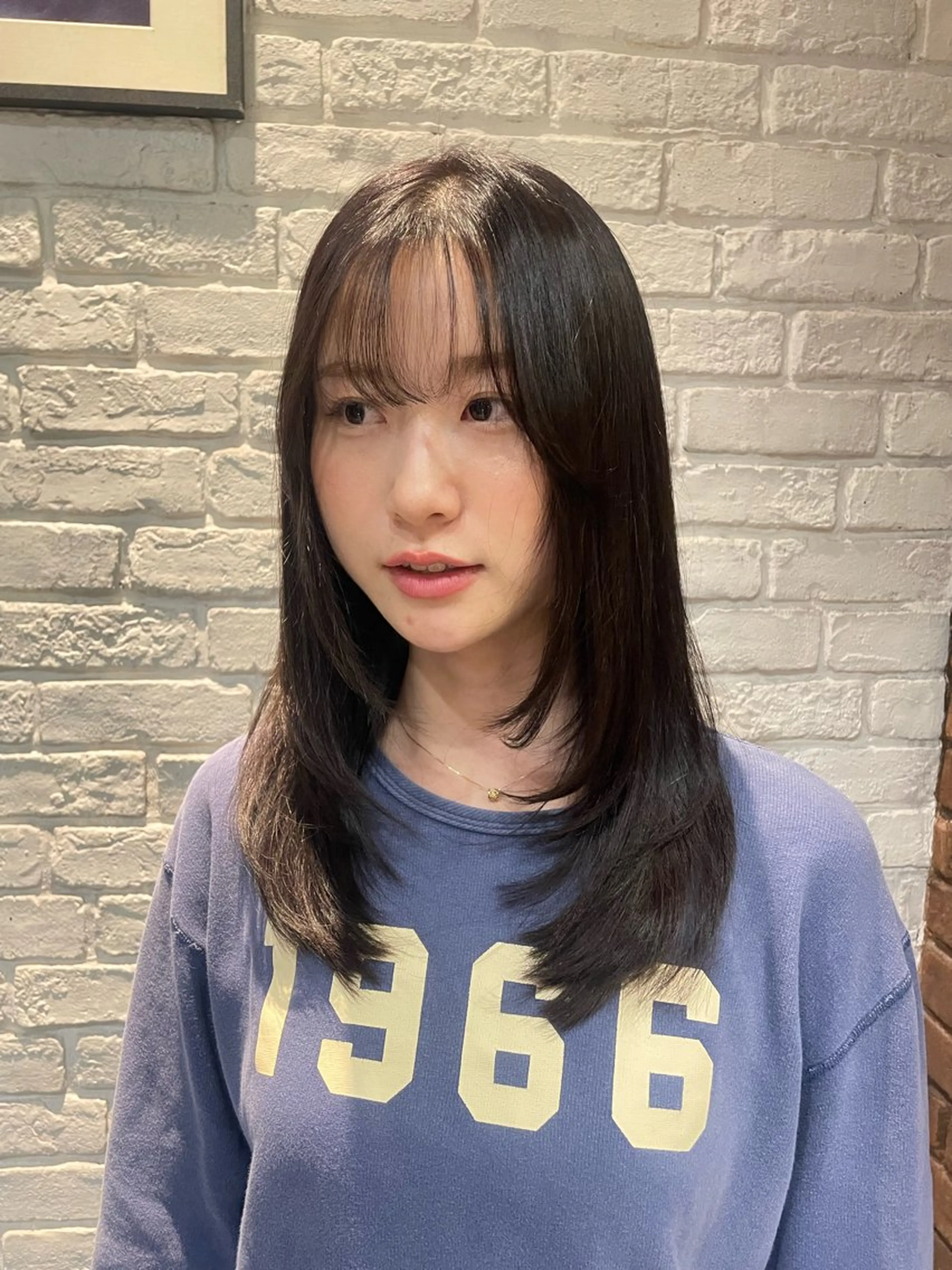 セミロング MINX 野村実莉 カット/パーマのヘアスタイル