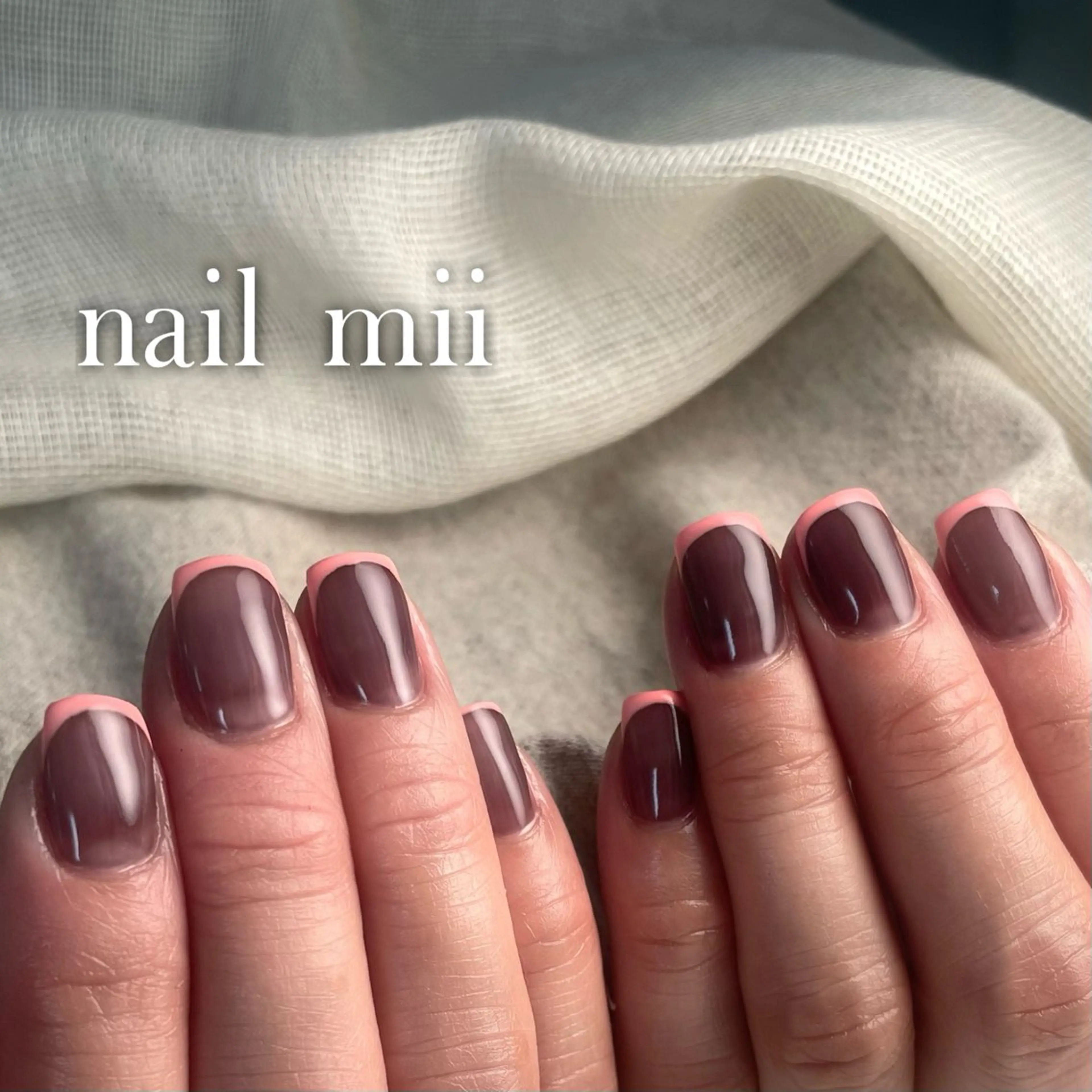 ネイル フレンチネイル nail mii HIROMIのネイルデザイン