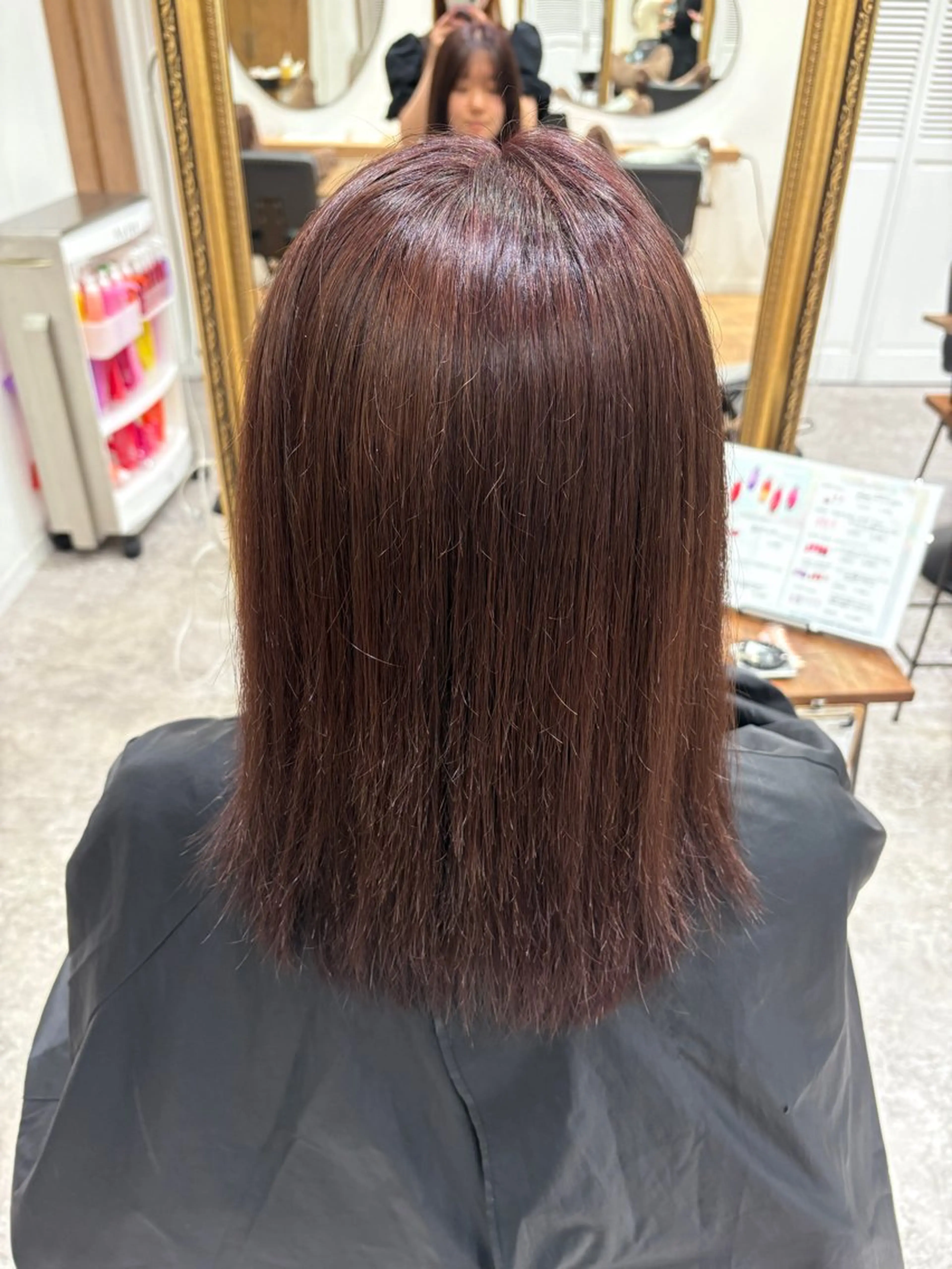 カラー ヘアカラー ピンクカラーアレンジ 🩷AYANA🩷のヘアスタイル