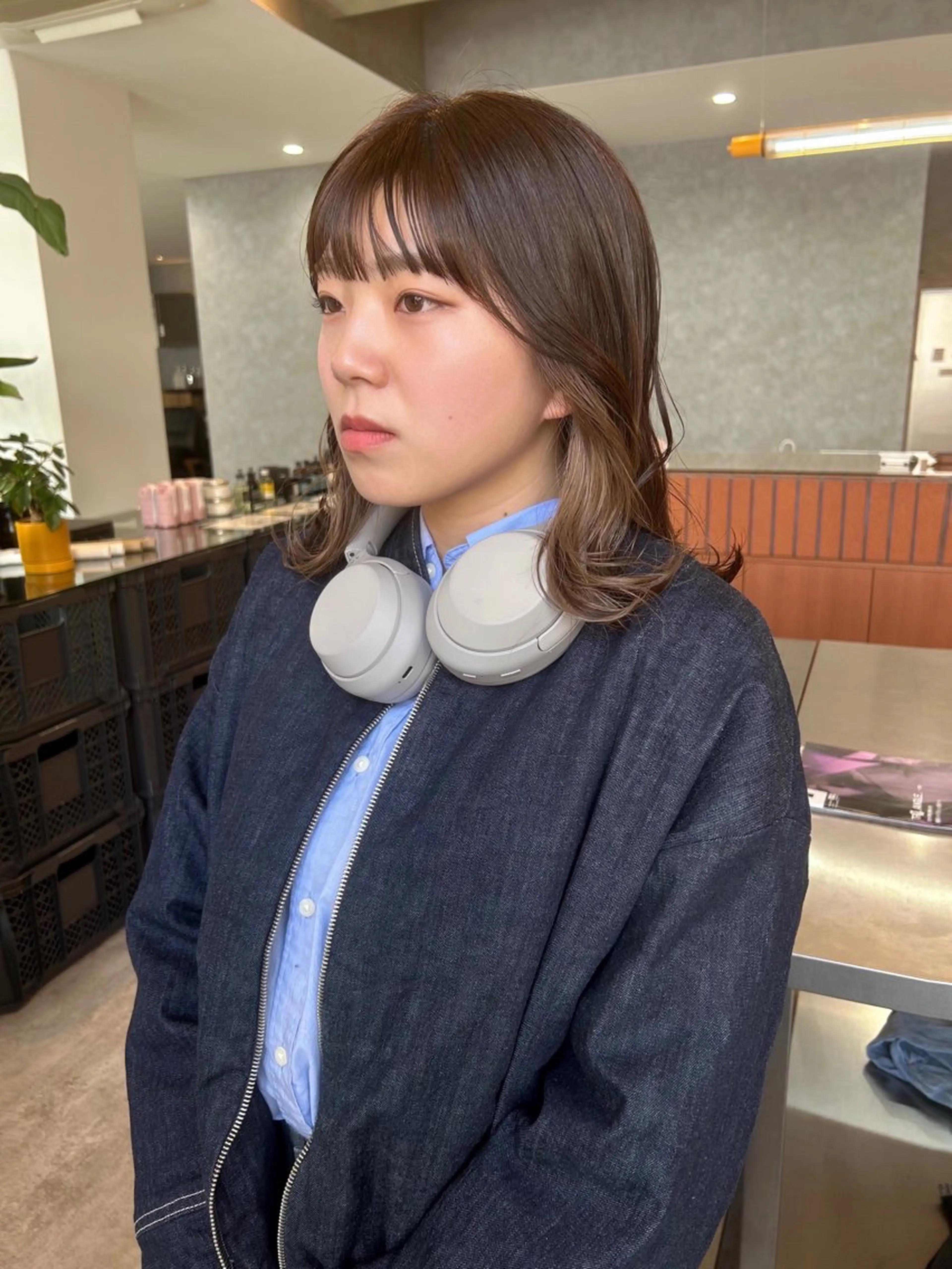 ミディアム aika/パーマ/ ショート/伏見のヘアスタイル