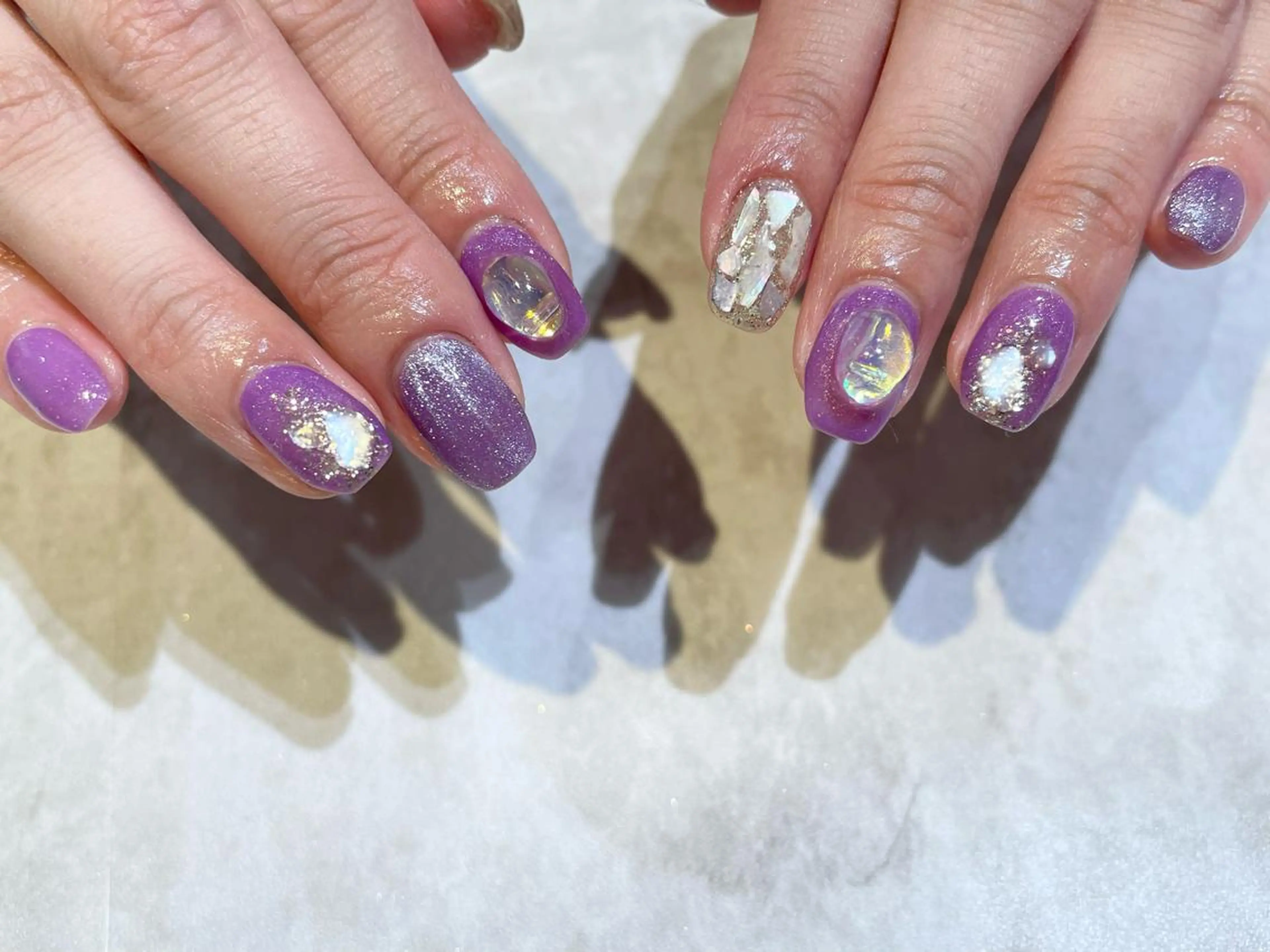 ネイル 舞田 苑香のネイルデザイン