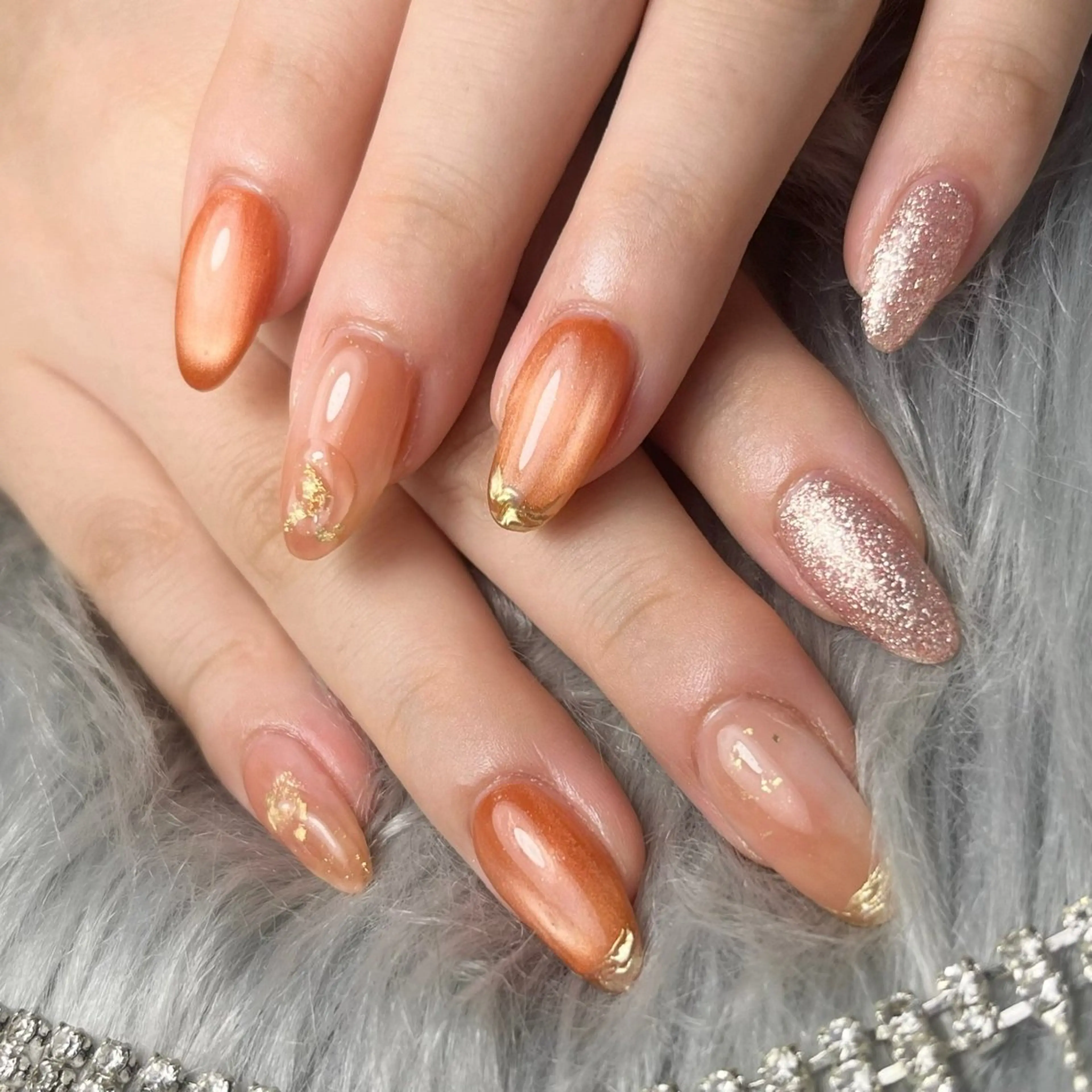 ネイル ハンドネイル private nail salon T2所属・MI KUのネイルデザイン