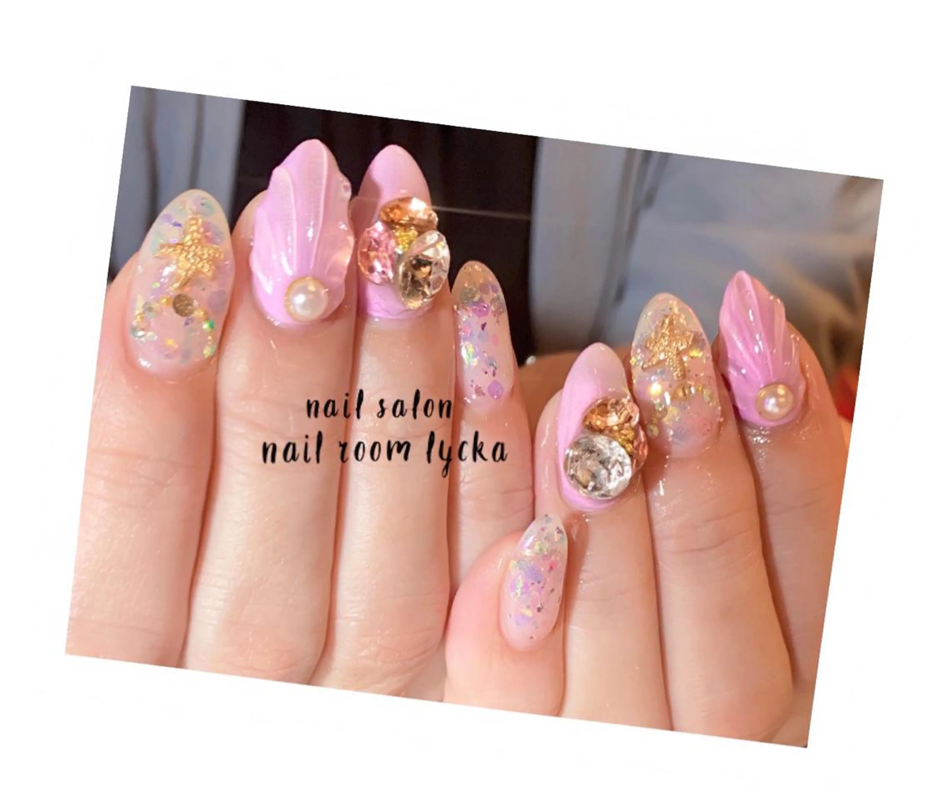 ネイル ﾈｲﾙﾙｰﾑﾘｯｶ 𝐦𝐚𝐲𝐮のネイルデザイン