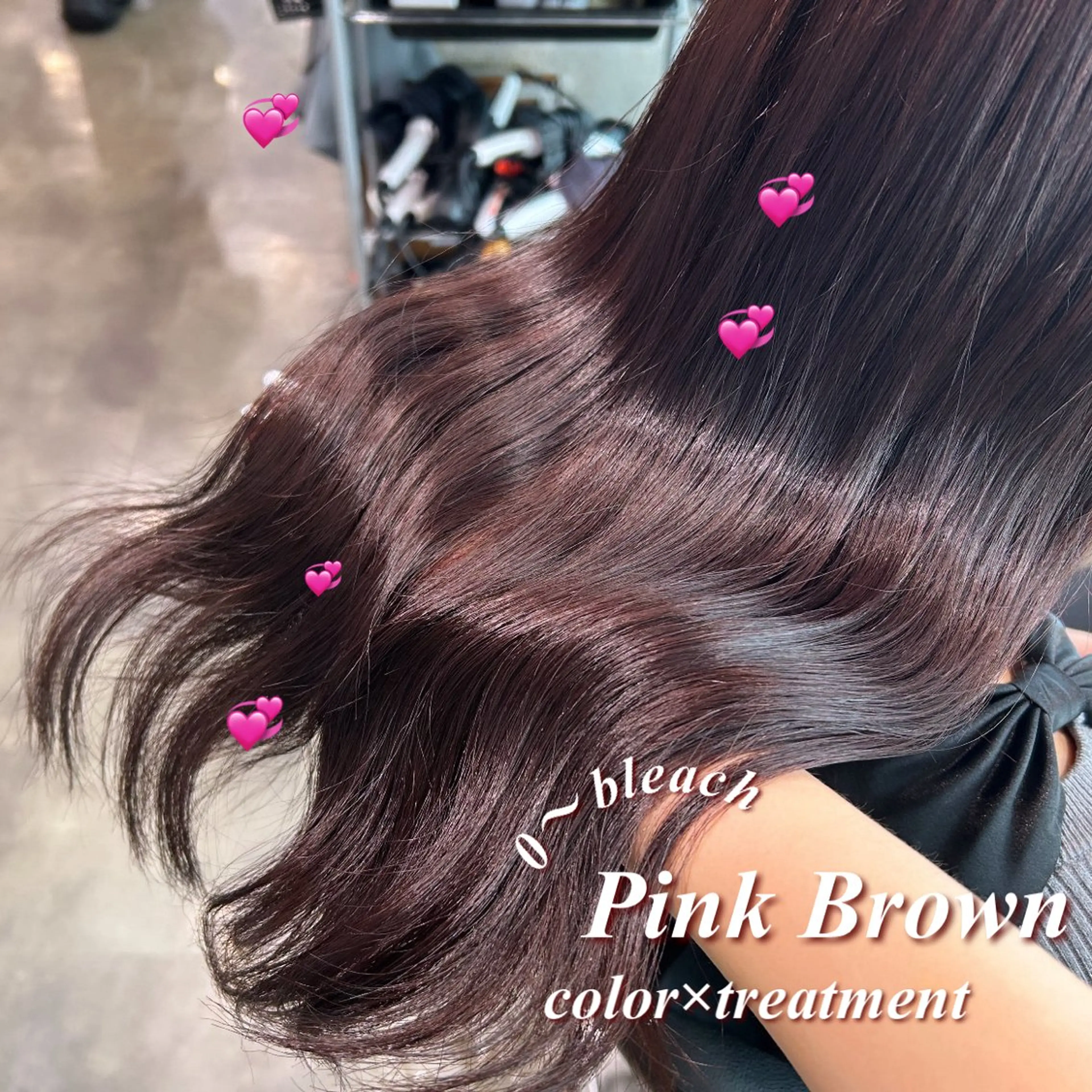 ミディアム IS所属・横浜美容室/透明感 カラー/レイヤーのヘアスタイル