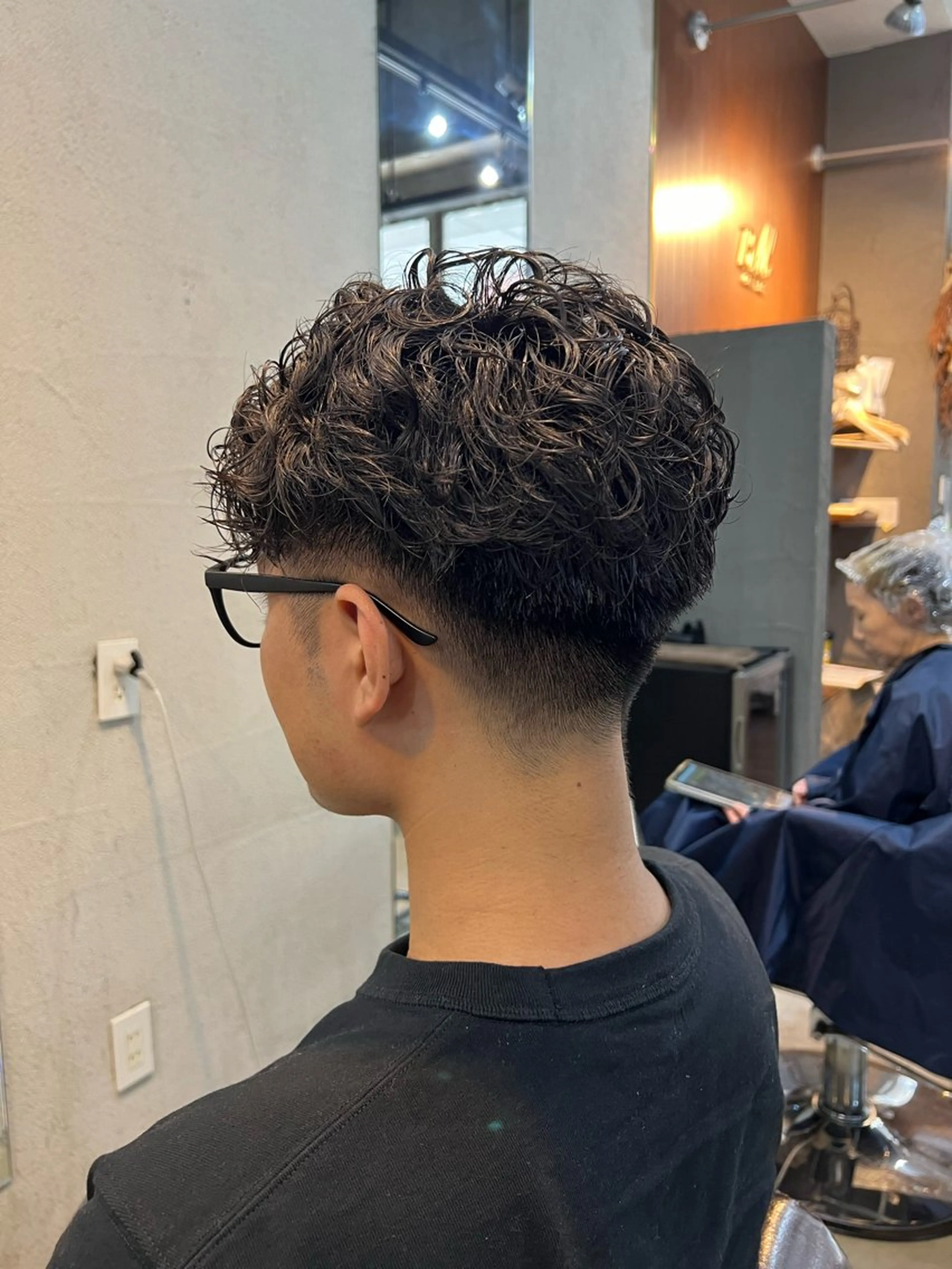 パーマ メンズ メンズパーマ Men's NAM 八角のヘアスタイル