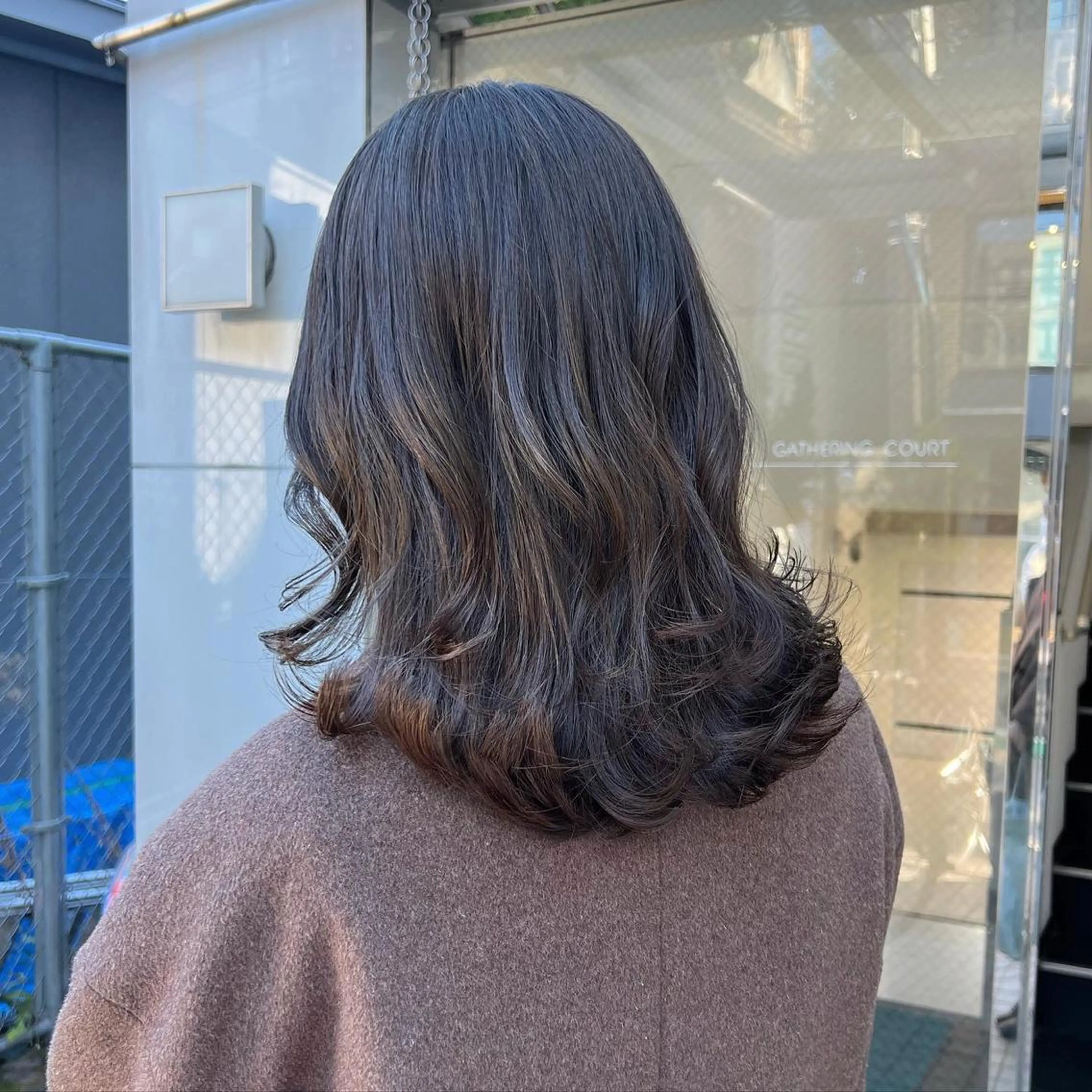 セミロング カラー 似合わせヘア🫶🏻 つきいてるみのヘアスタイル