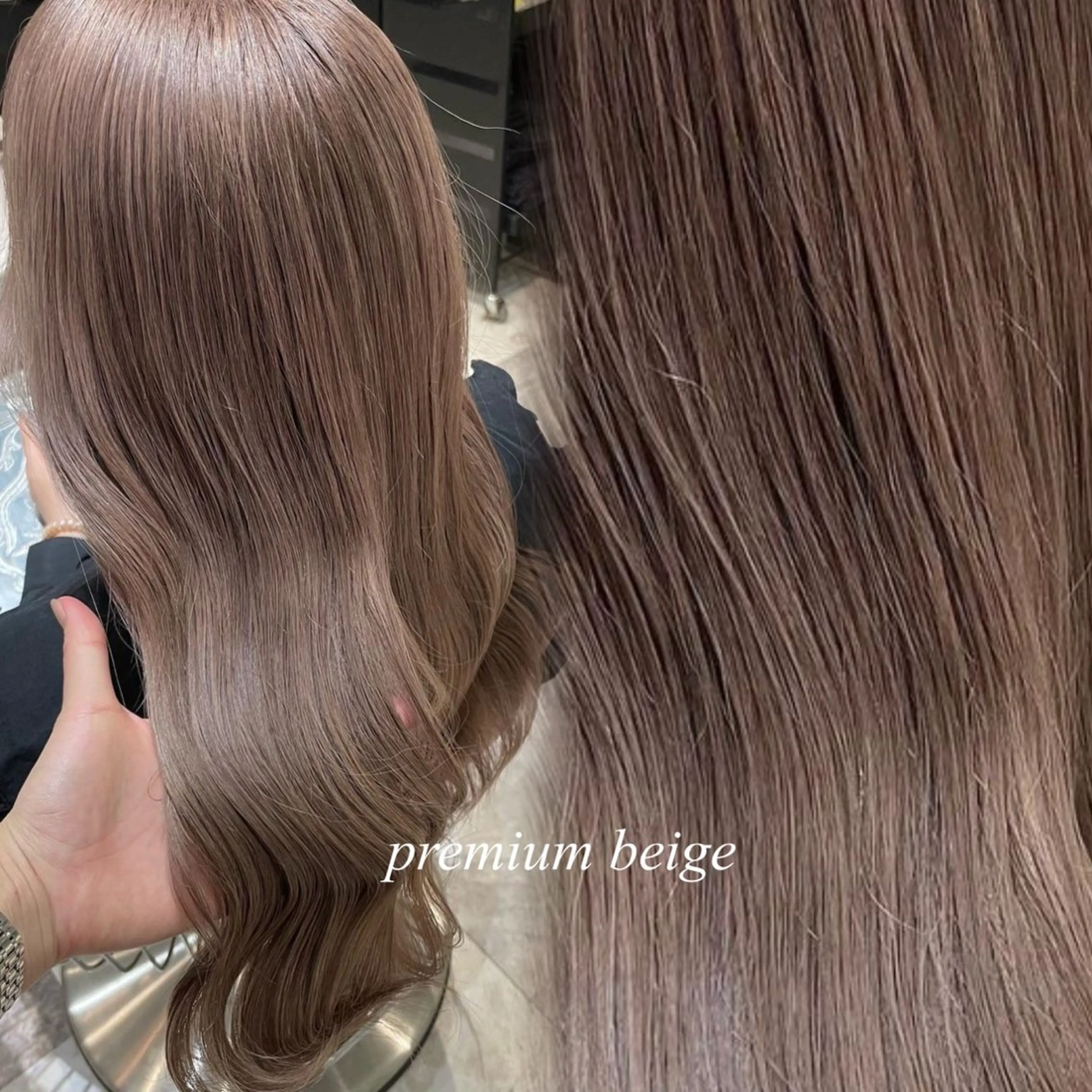 ロング カラー ヘアカラー トリートメント 似合わせレイヤー 美玖のヘアスタイル