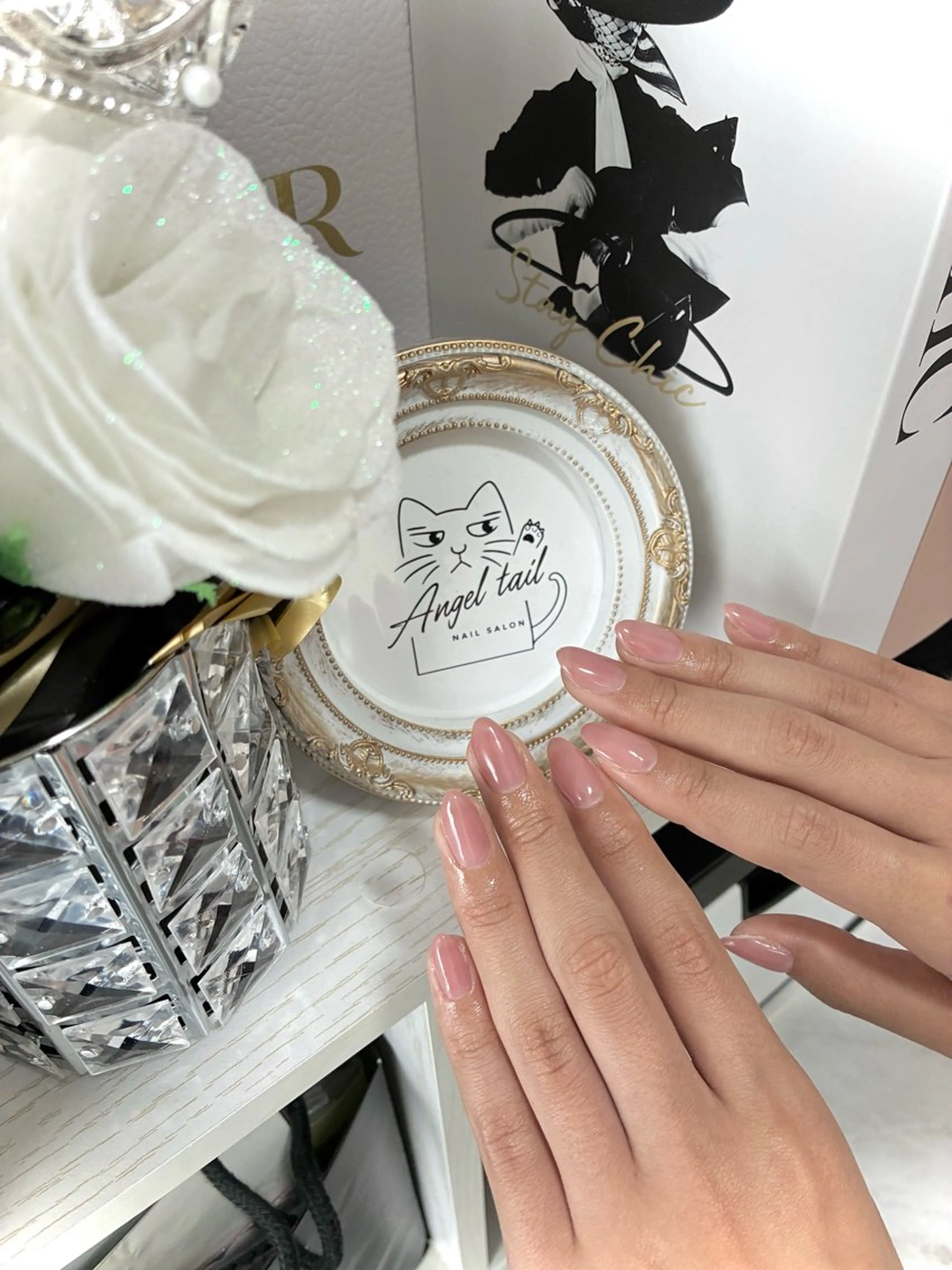 ネイル ハンドネイル Angel tailのネイルデザイン