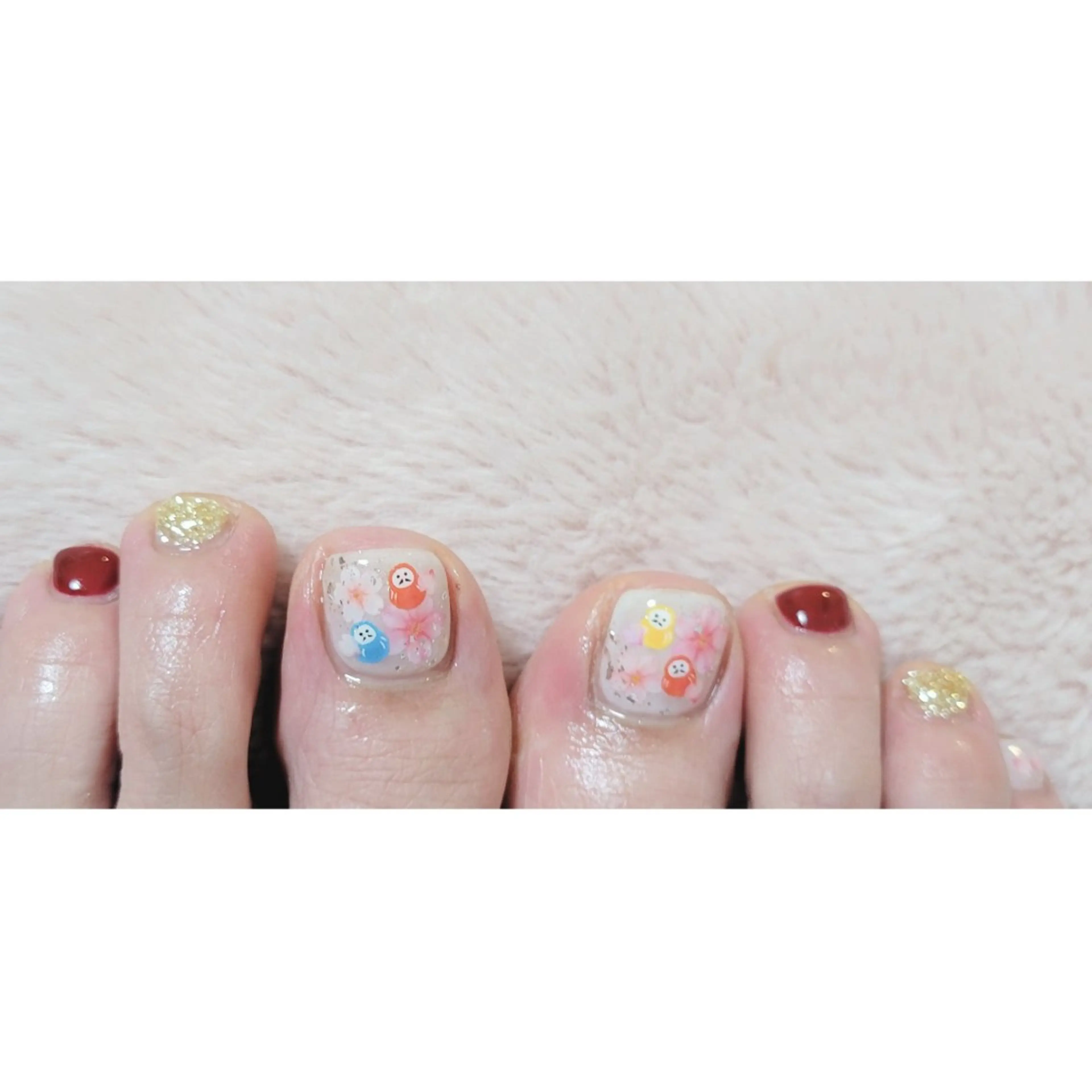 ネイル フットネイル ネイルサロンほっこり kanaのネイルデザイン