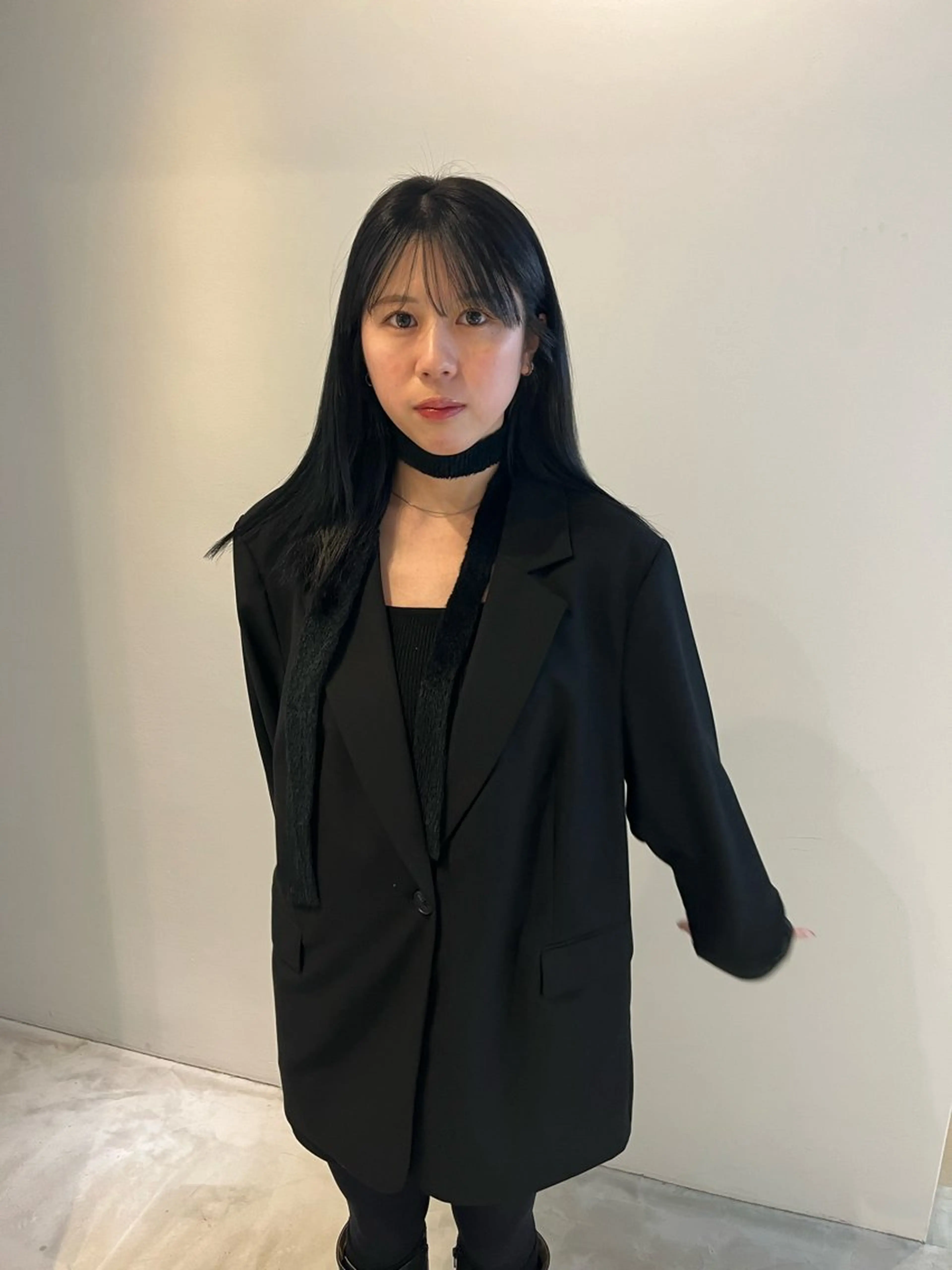 ミディアム ALLYS 渋谷店所属・最高級の艶のある カラーmei🎨のヘアスタイル