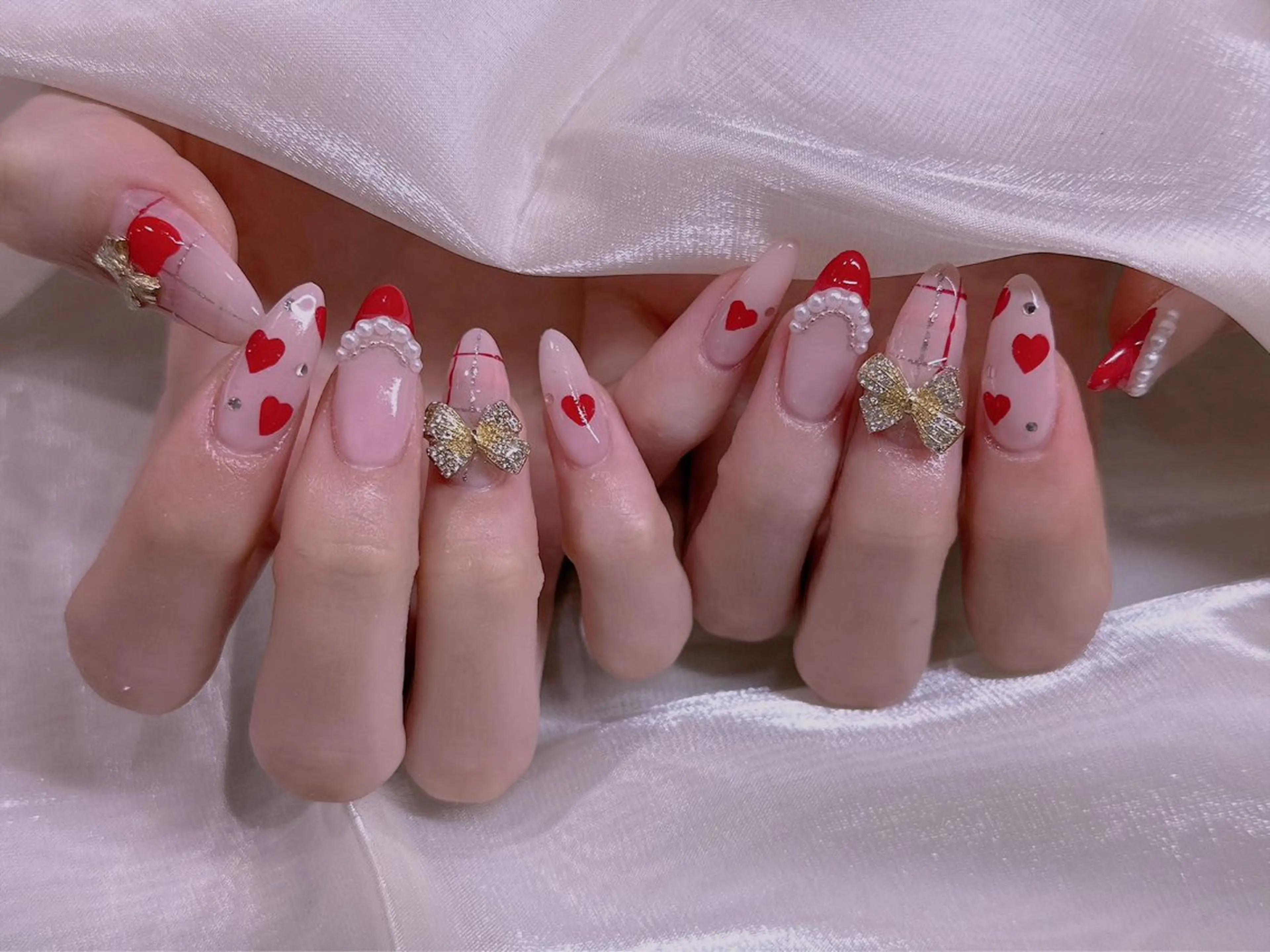 ネイル 長さだし専門店 M2　rikaのネイルデザイン