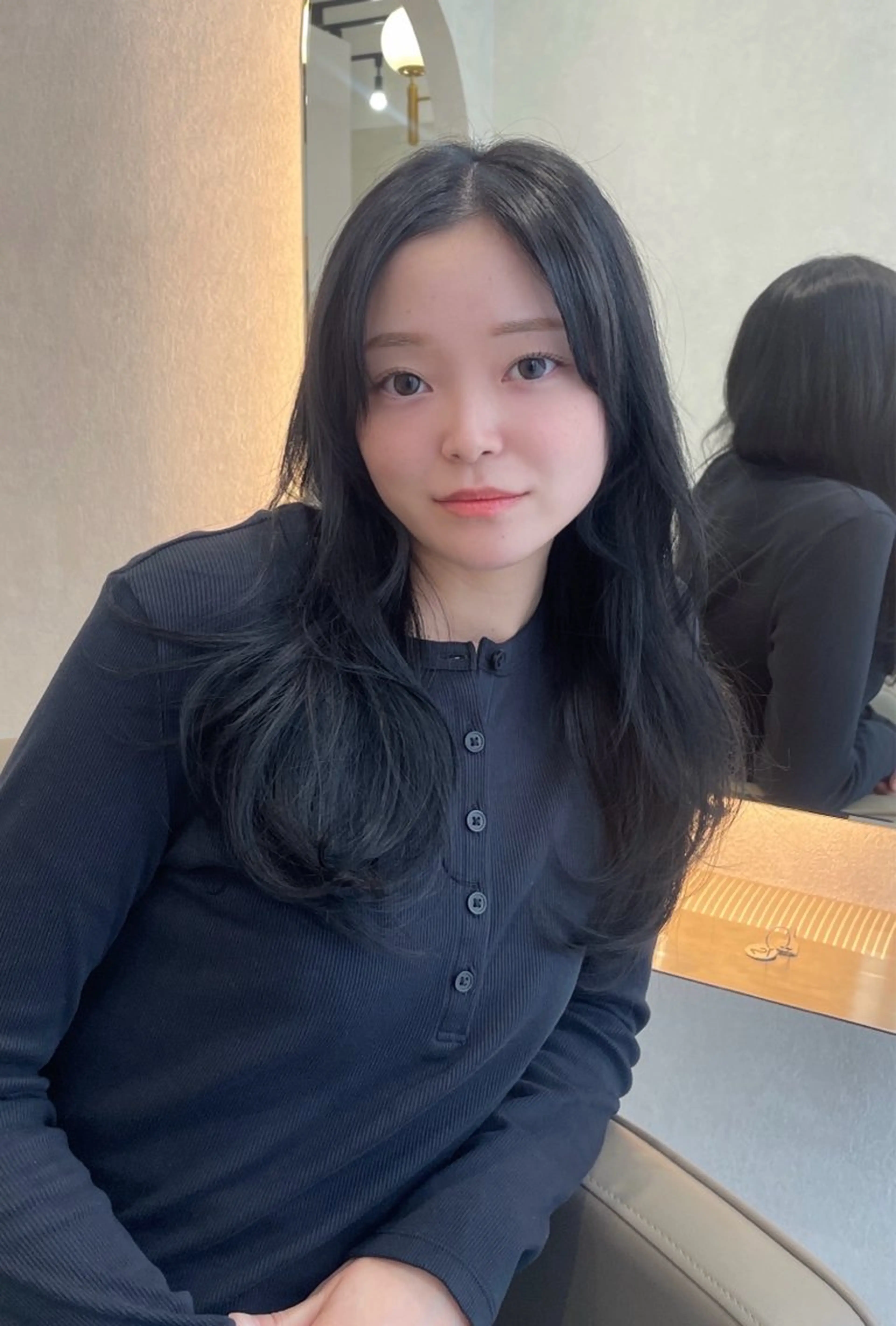 セミロング レイヤーカット カット ヘアカラー トリートメント 髪質改善/レイヤー 本田拓也のヘアスタイル