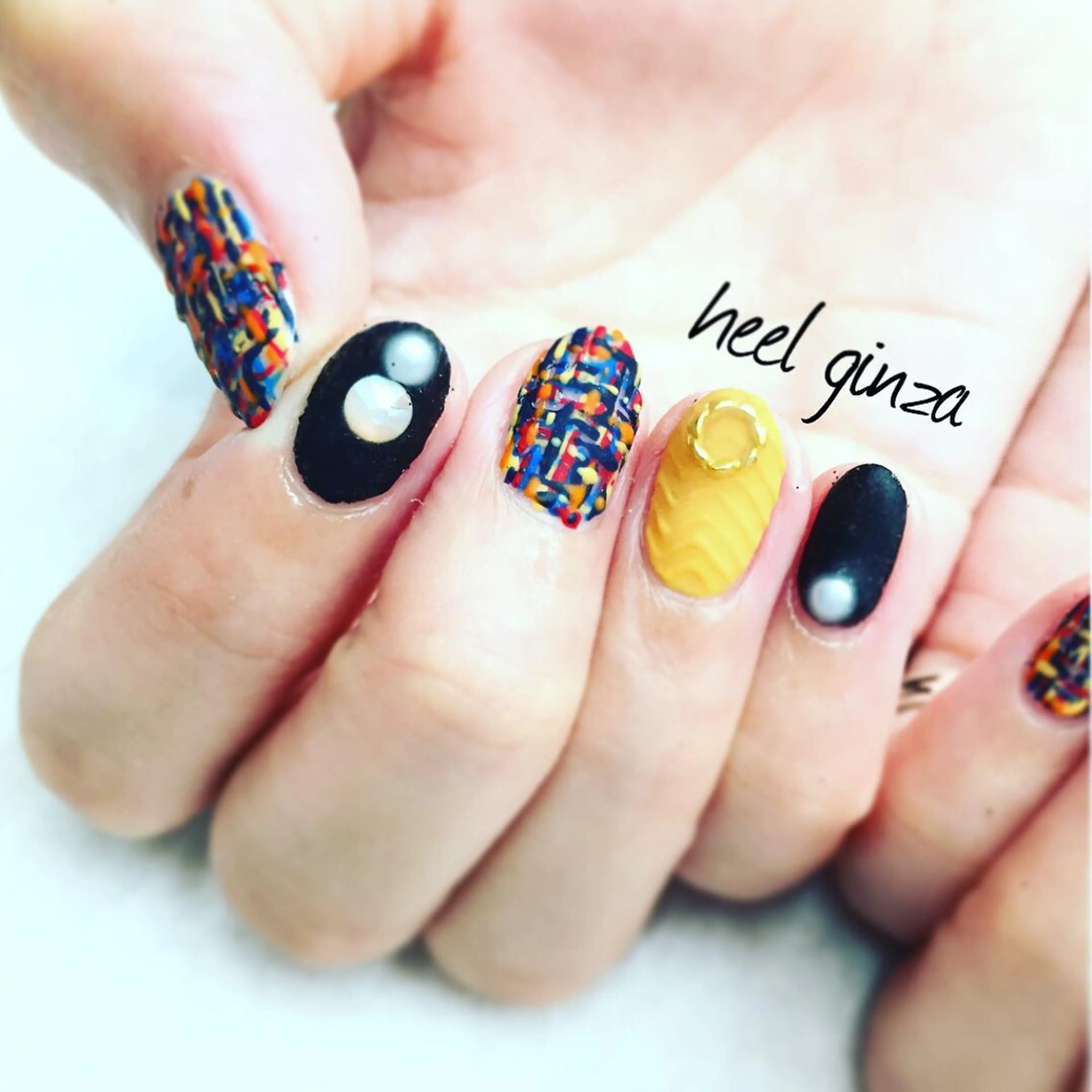 ネイル 持ち込み 冬ネイル miel nailのネイルデザイン