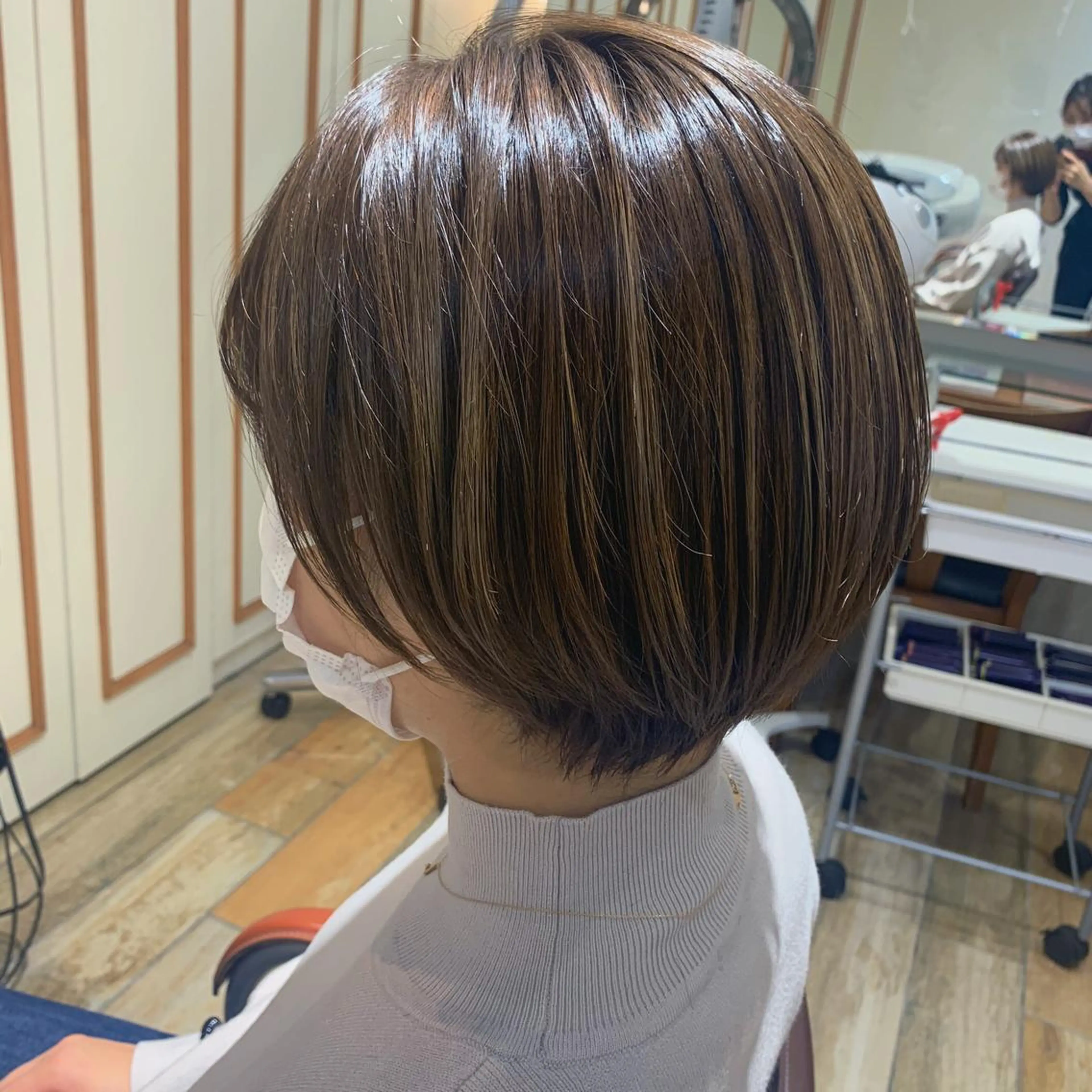 ショート ボブ/美髪矯正 /佐藤　奈巳のヘアスタイル