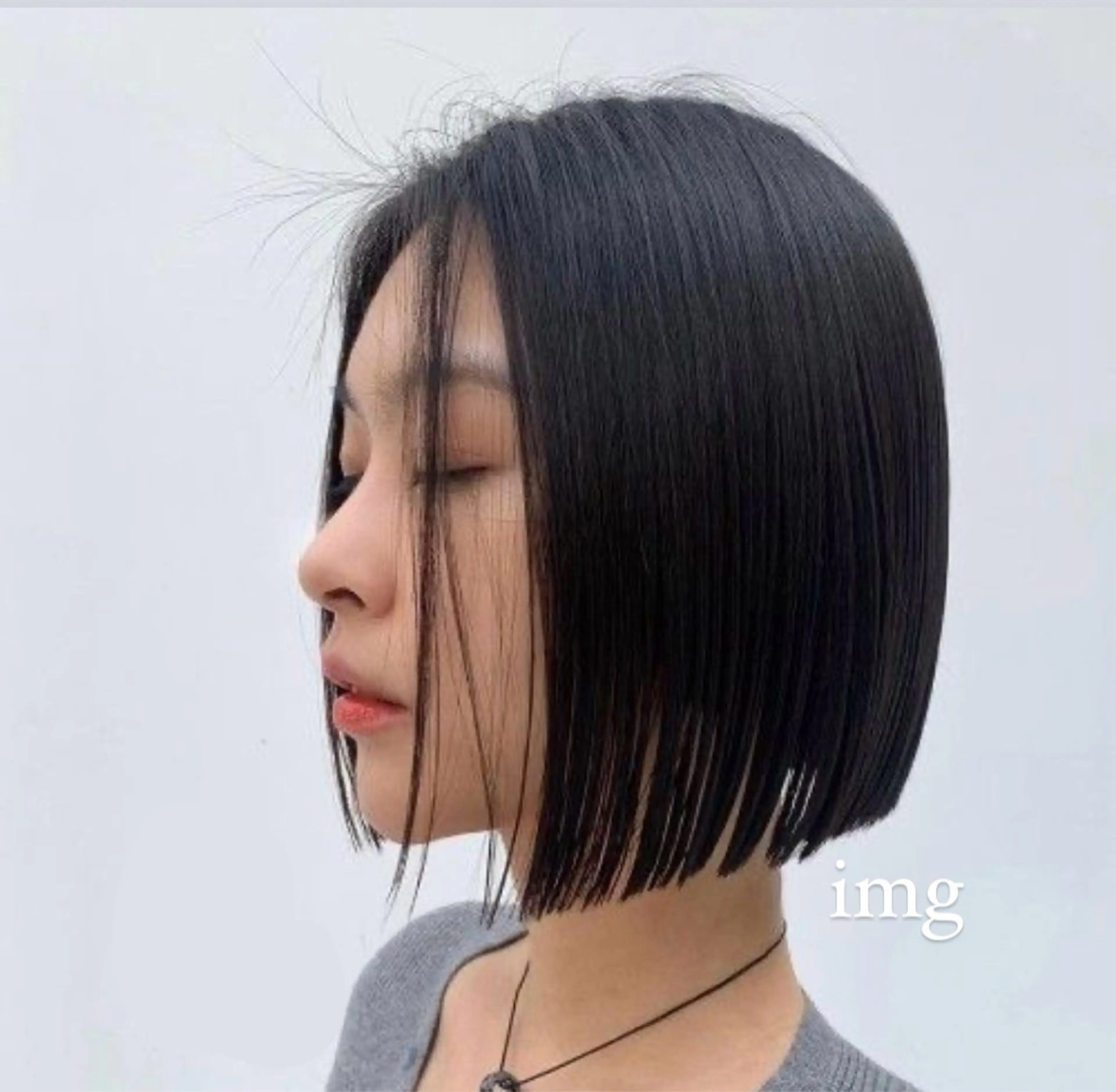 ショート AHNKISM所属・似合わせカット💎 トレンドレイヤーのヘアスタイル