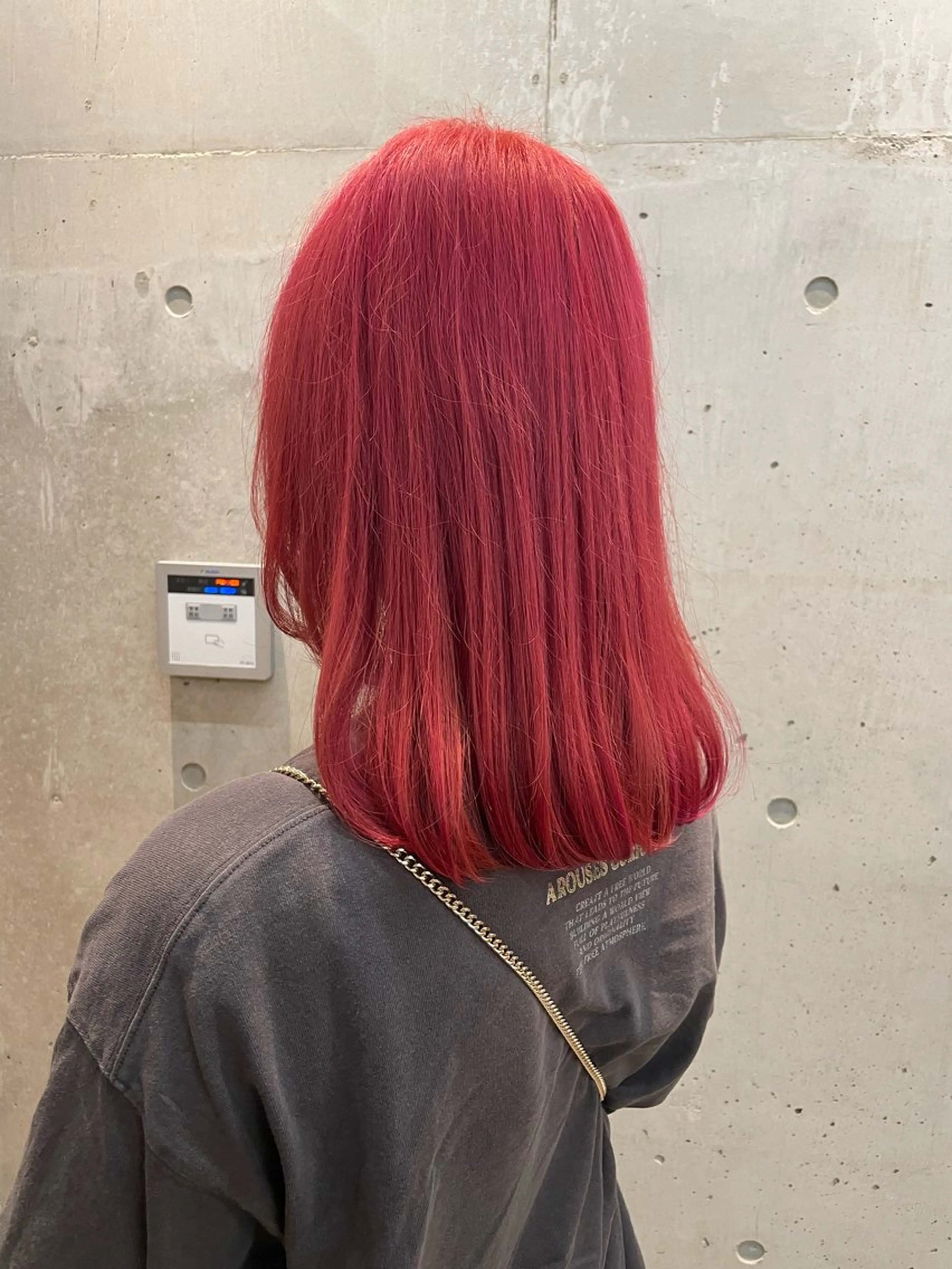 セミロング カット ヘアカラー KOUSUKE /レイヤーカットのヘアスタイル