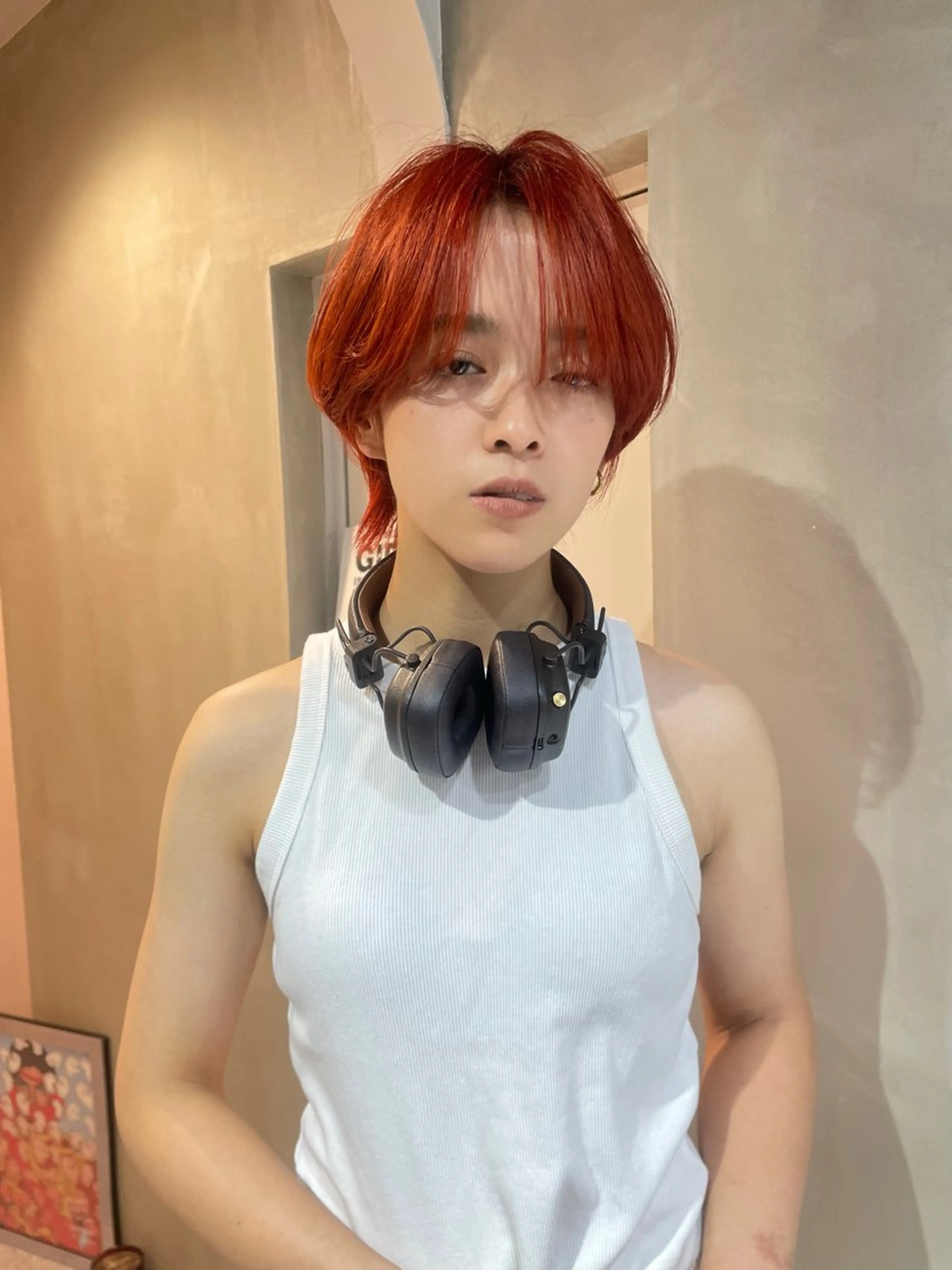 カラー ヘアカラー トリートメント カノン/アニオタ🧡 暖色/酸性ストレートのヘアスタイル