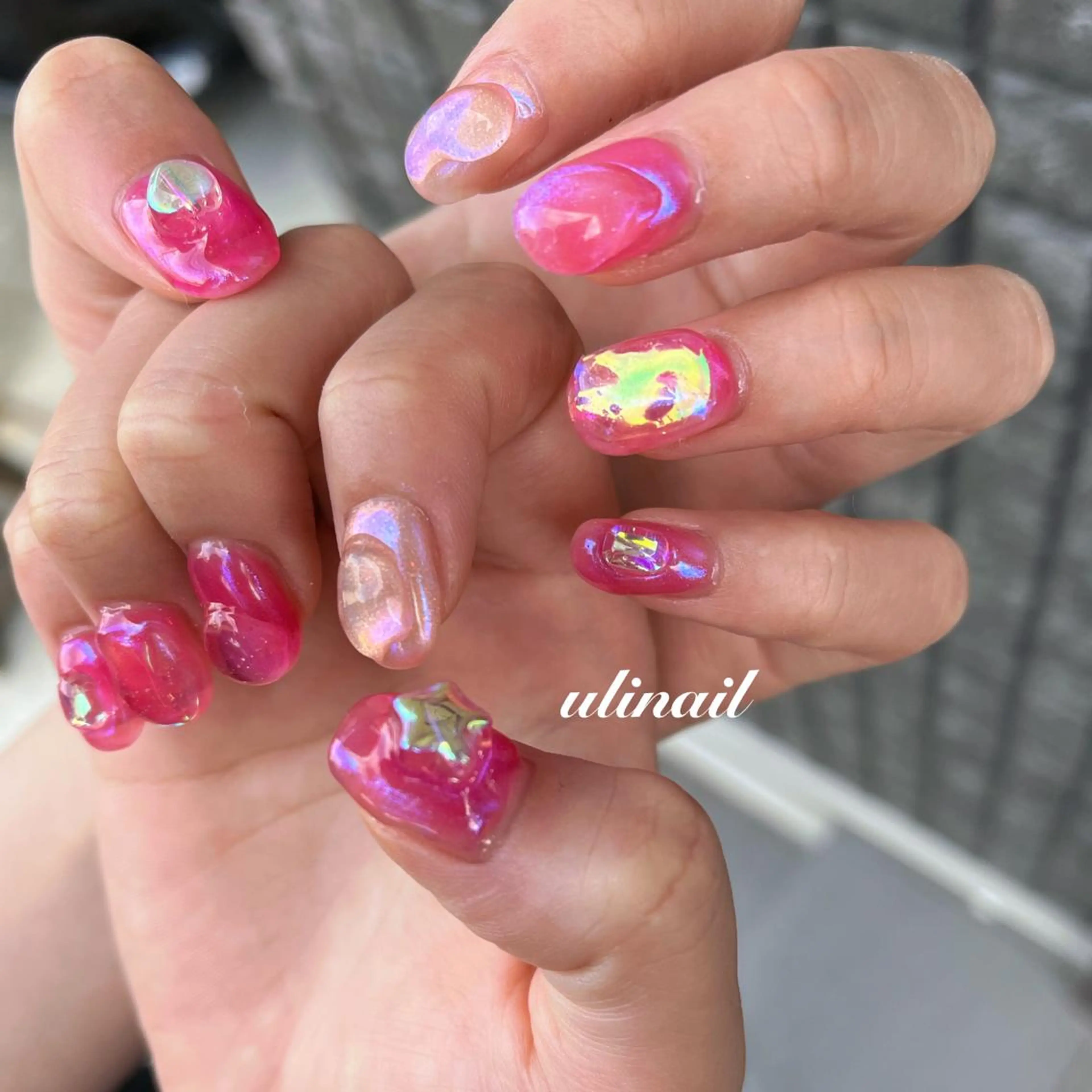 ネイル ハンドネイル ulinail （ウリネイル）のネイルデザイン