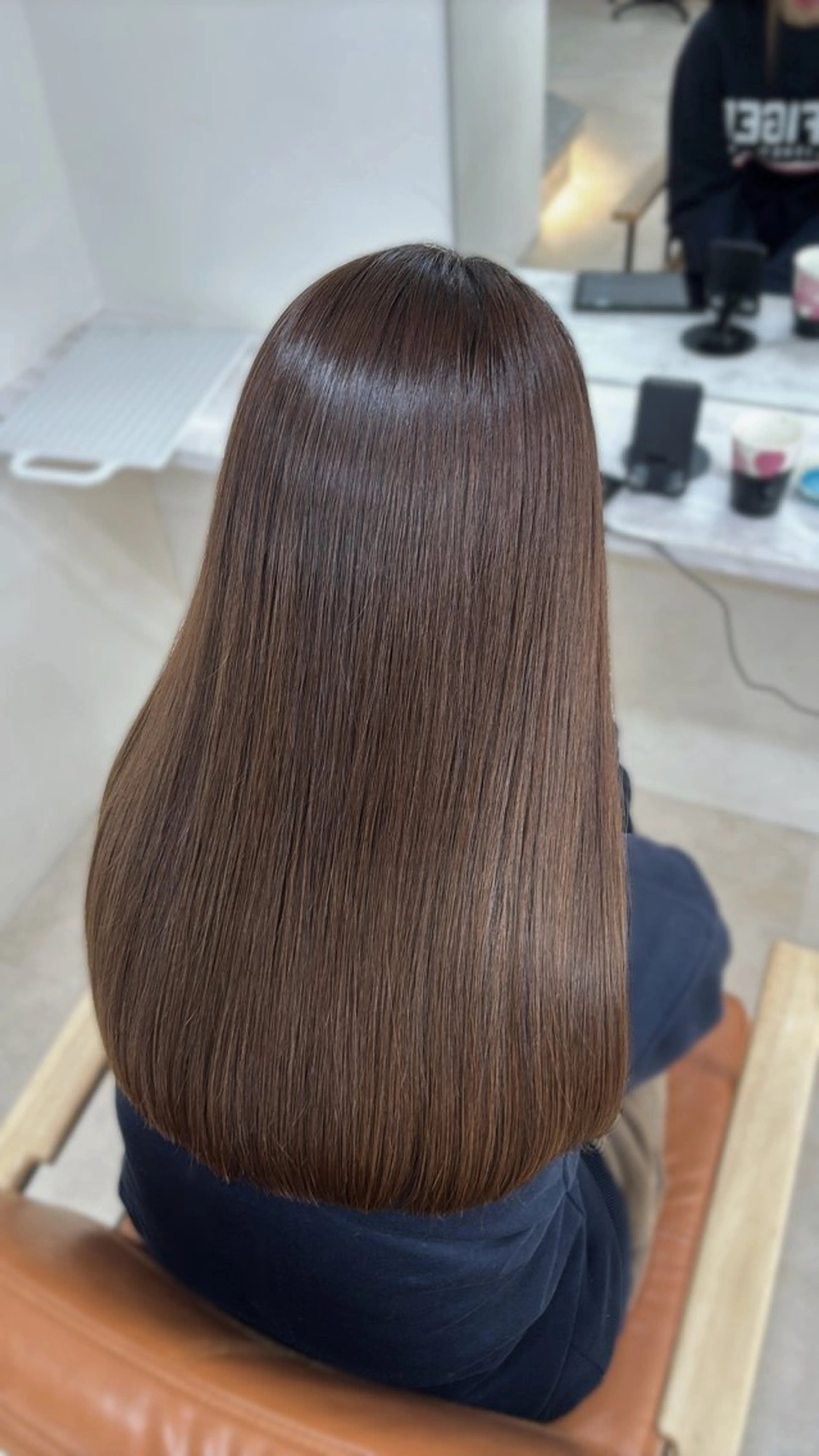 ロング カット ヘアカラー Angelica manaのヘアスタイル