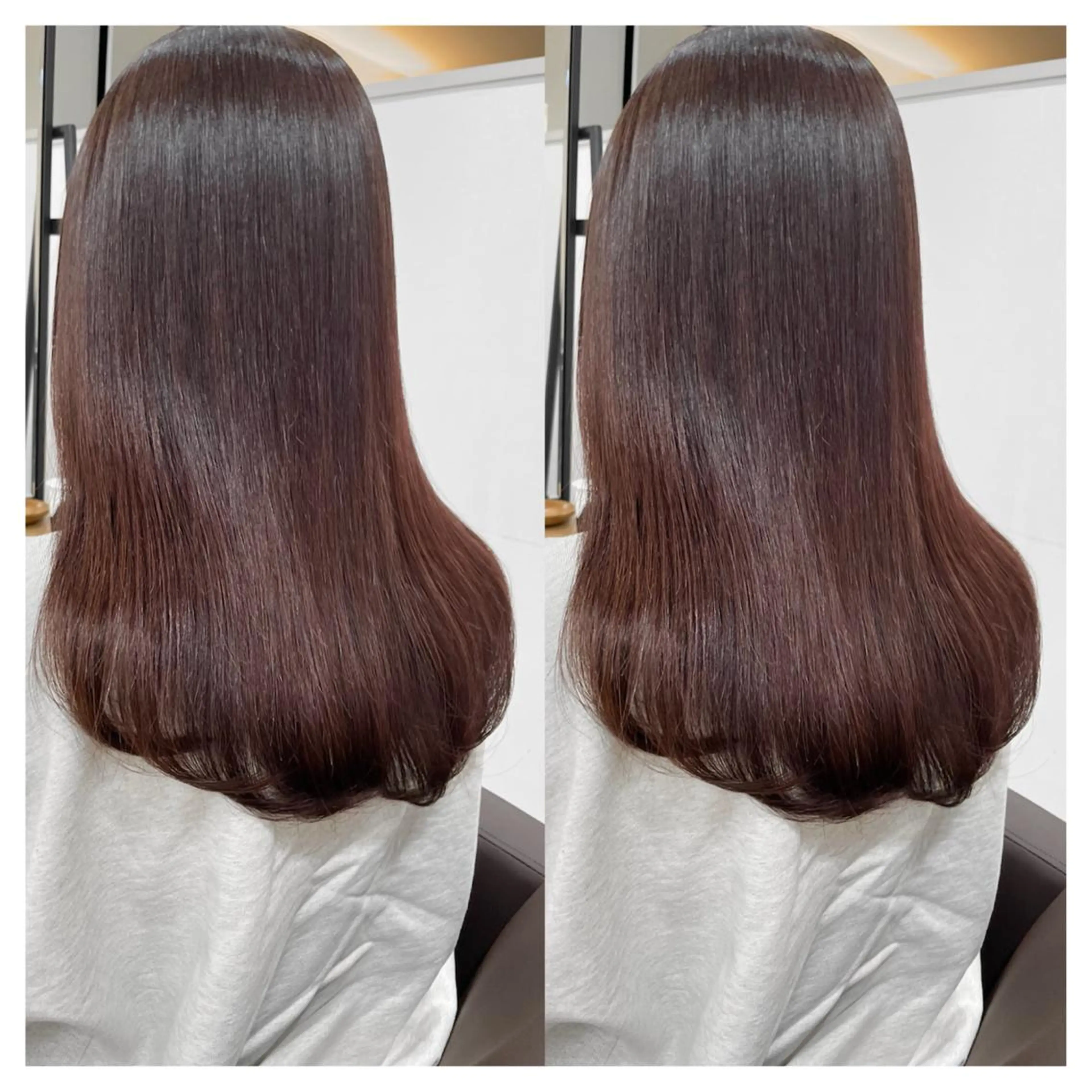 ロング カラー カット ヘアカラー トリートメント 村山 茉衣のヘアスタイル