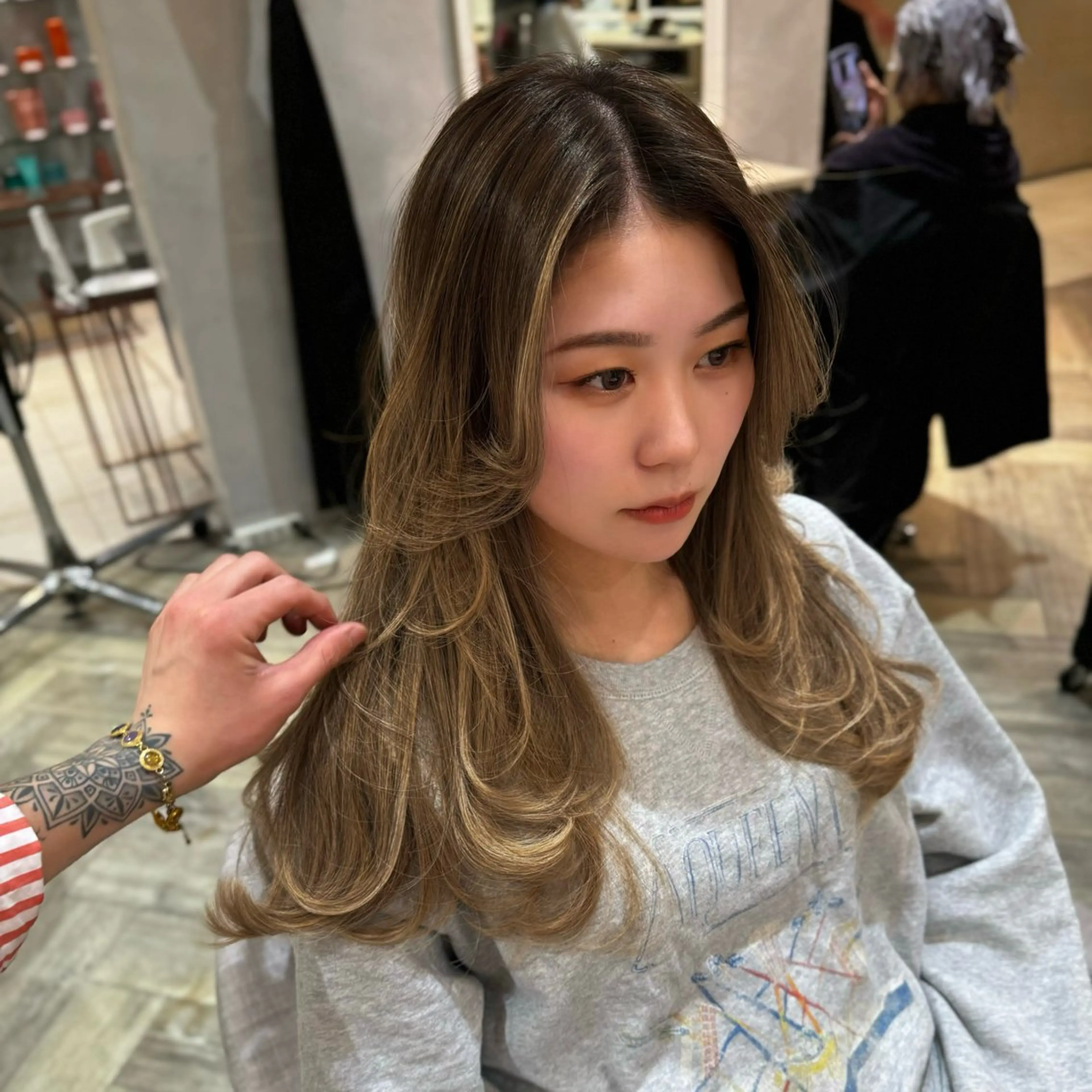 ロング カラー カット 🇺🇸海外デザイン iCON TOKYOのヘアスタイル