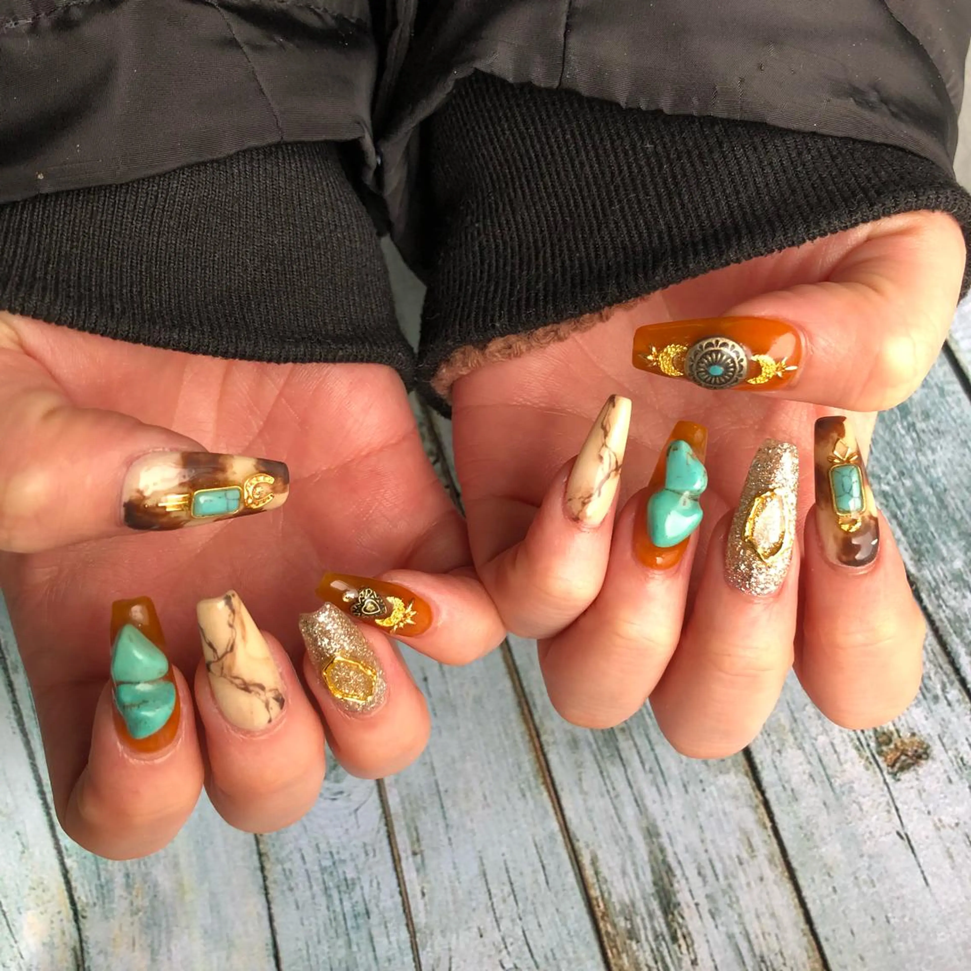 ネイル ハンドネイル crestnail所属・小林 束紗のネイルデザイン