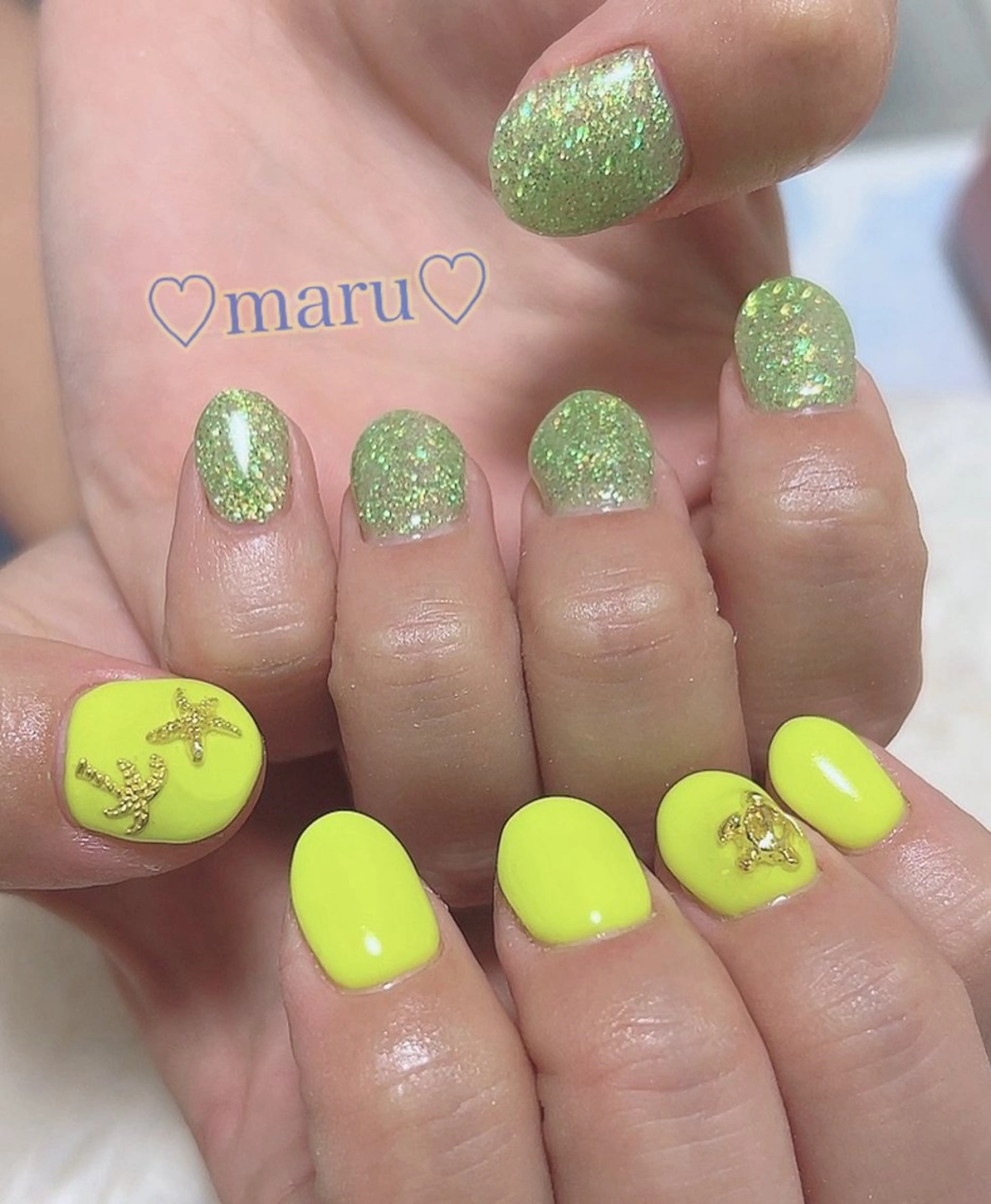 ネイル ハンドネイル フットネイル まるみ ♡のその他イメージ