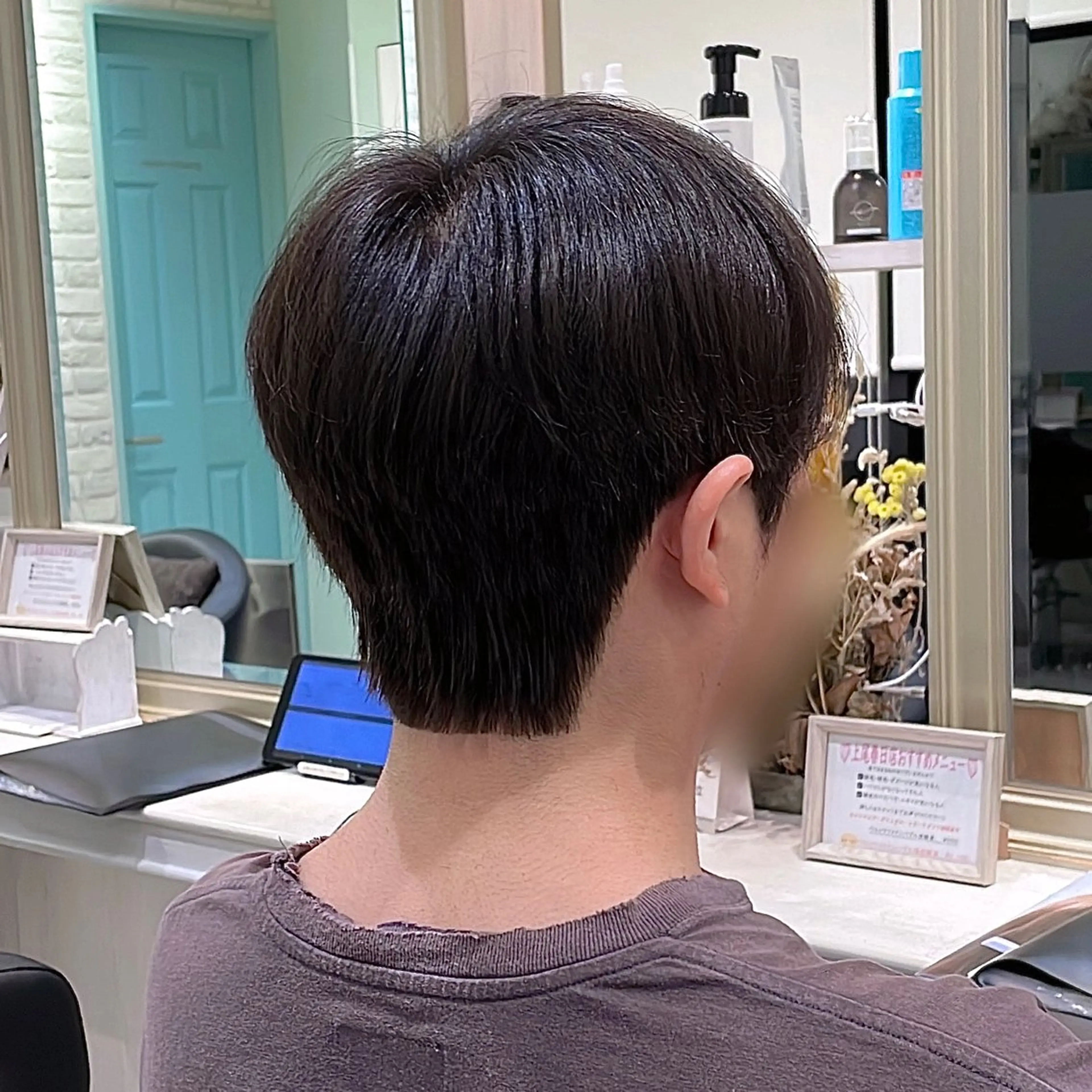 ショート パーマ ヘアアレンジ メンズ パク・ボミン小野リエ 韓国ハーフ🦊のヘアスタイル