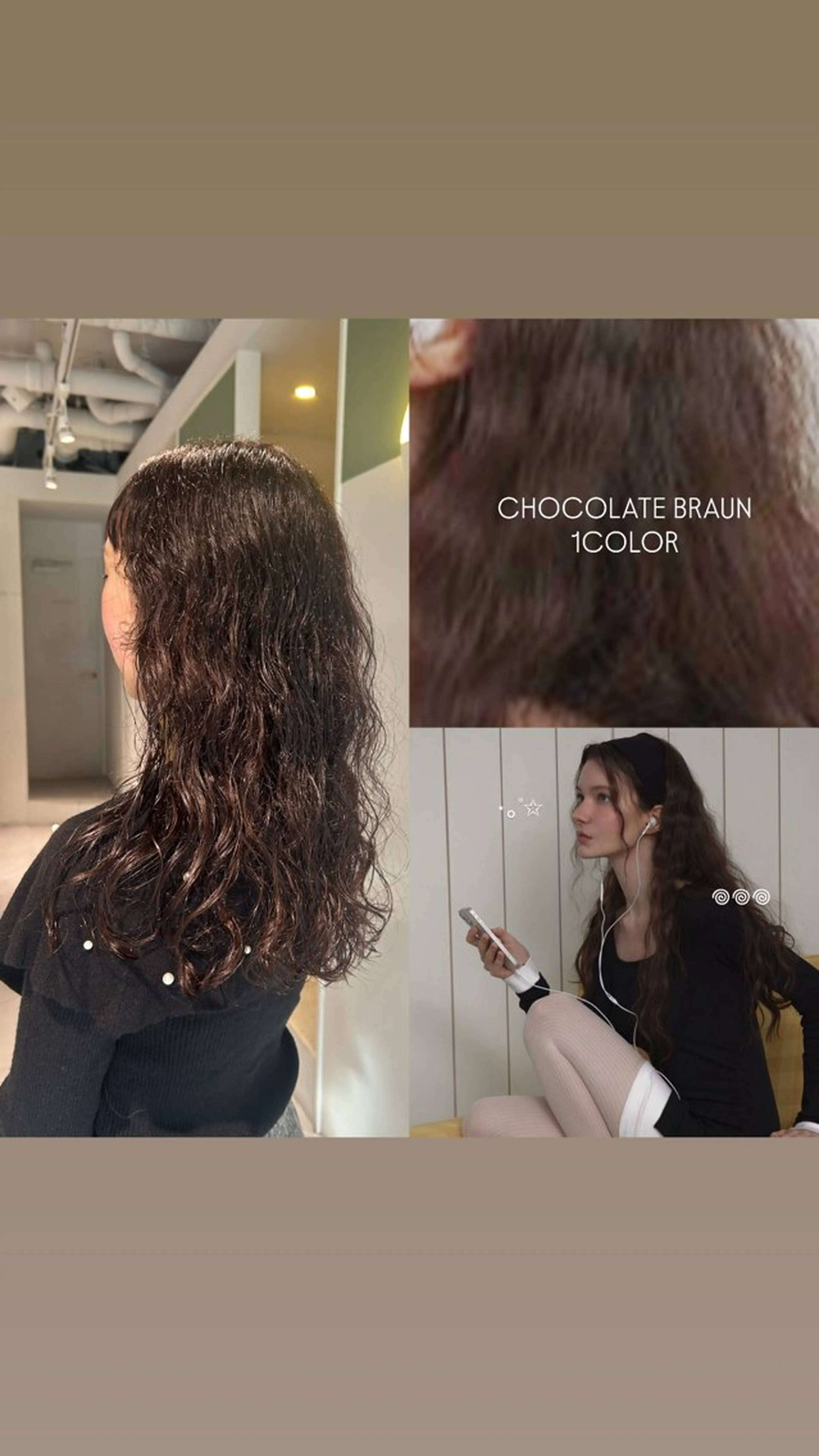 ロング カラー パーマ ヘアカラー 🌷似合わせカラー 🌷/岡崎/アイ🐰のヘアスタイル