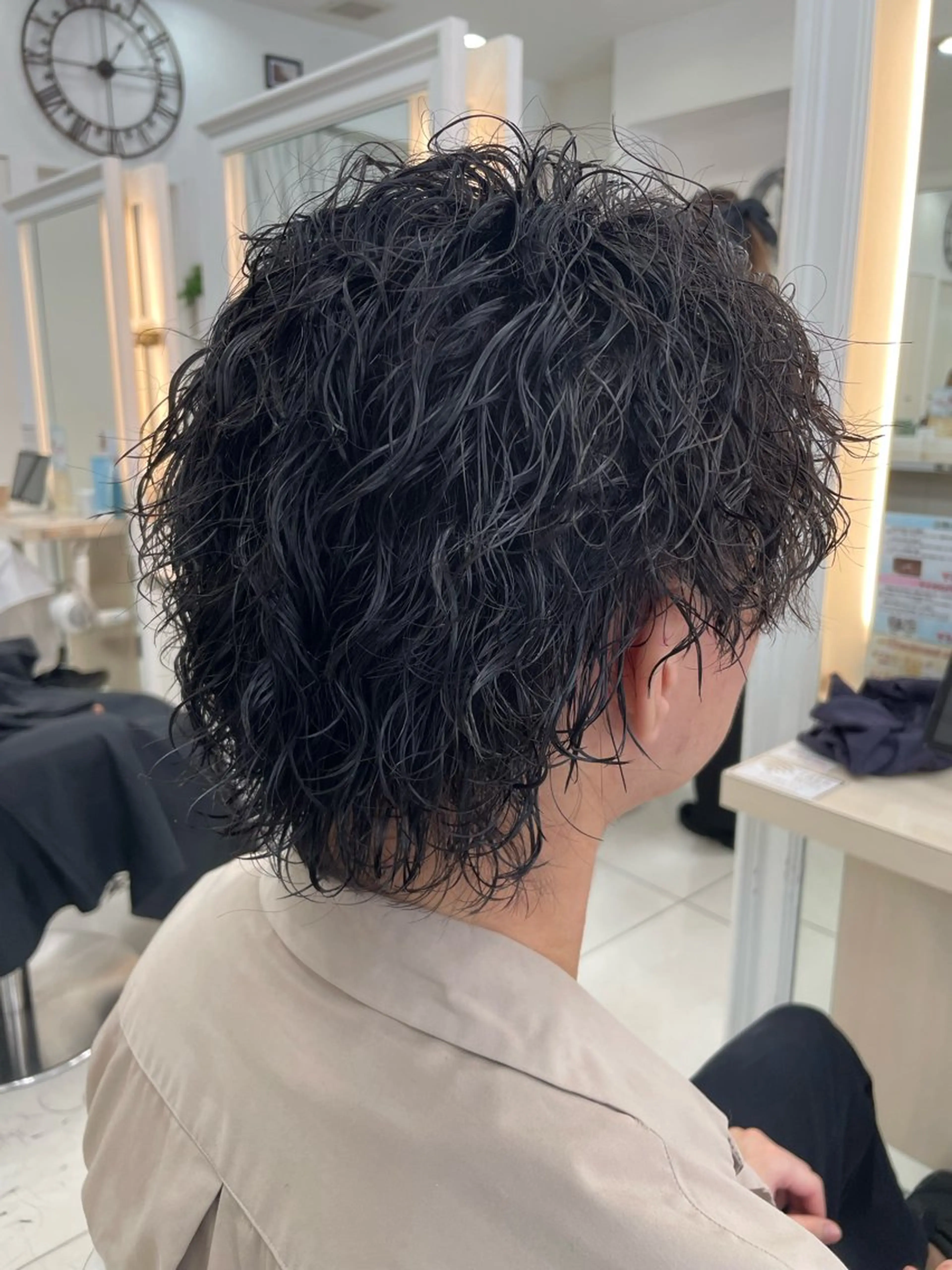 パーマ Ash 新小岩 🐈‍⬛中溝有紗🎀のヘアスタイル