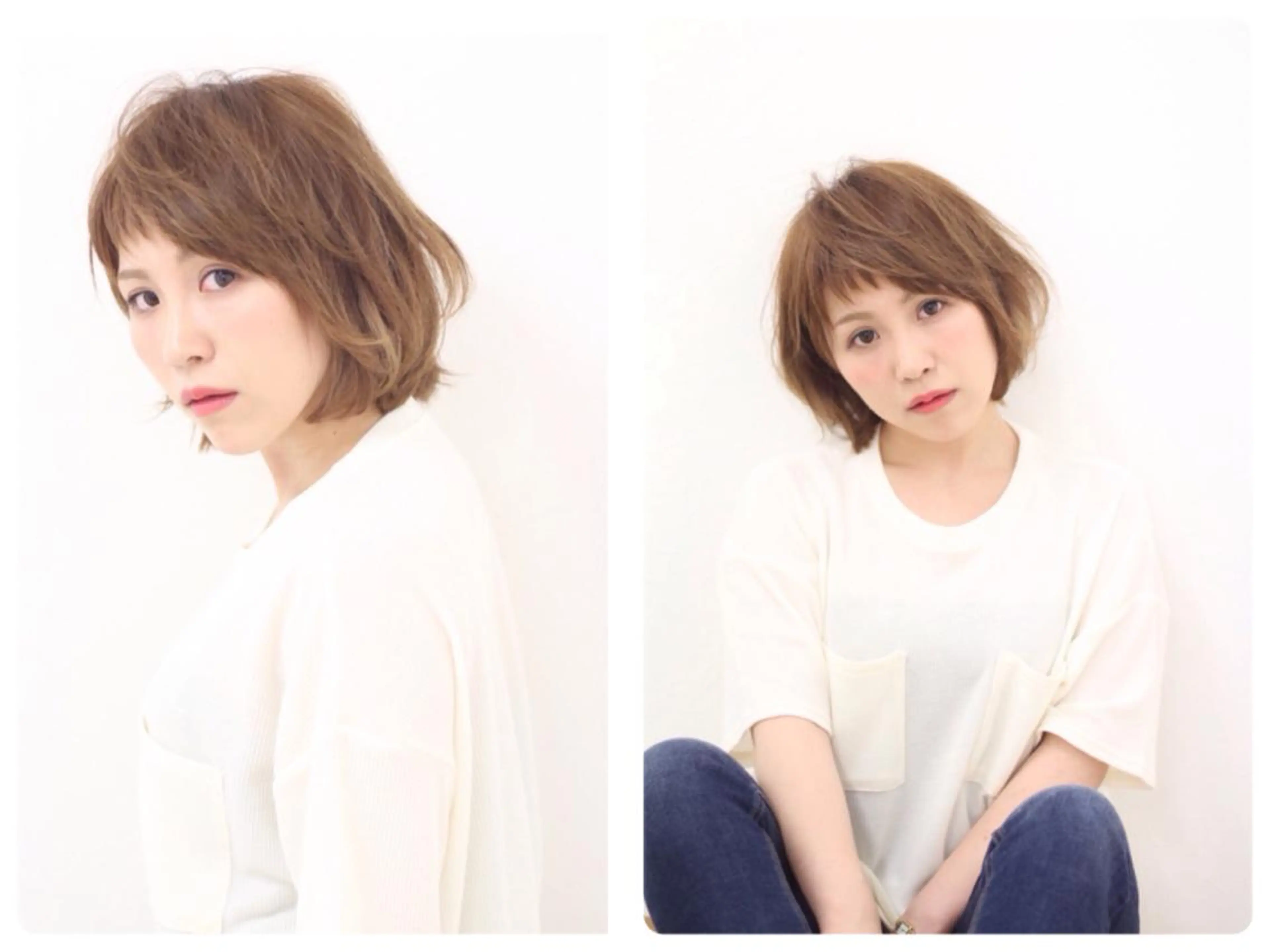 ショート 岸川 恭子のヘアスタイル