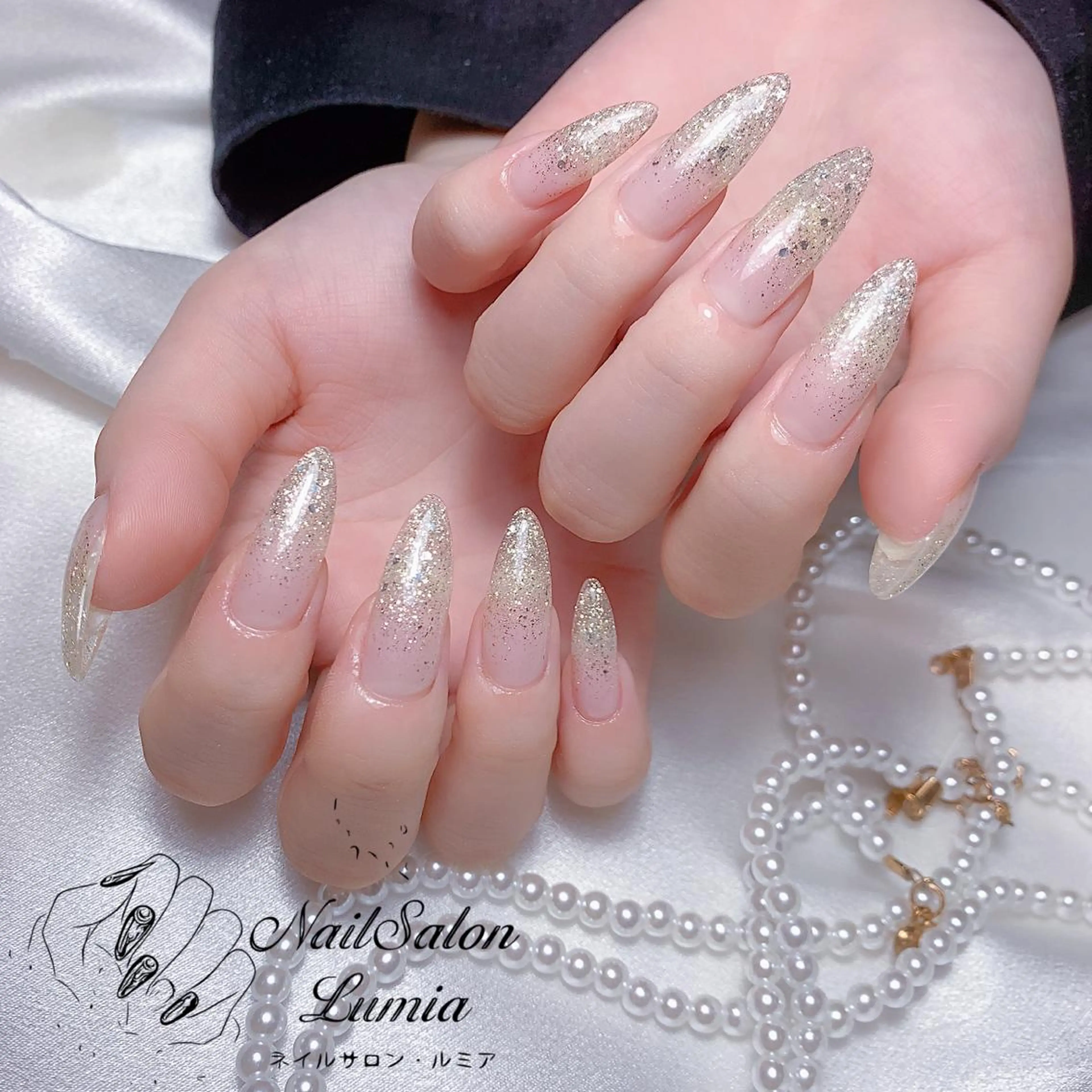 ネイル ハンドネイル ネイルサロン ルミア Lumia 店長のネイルデザイン